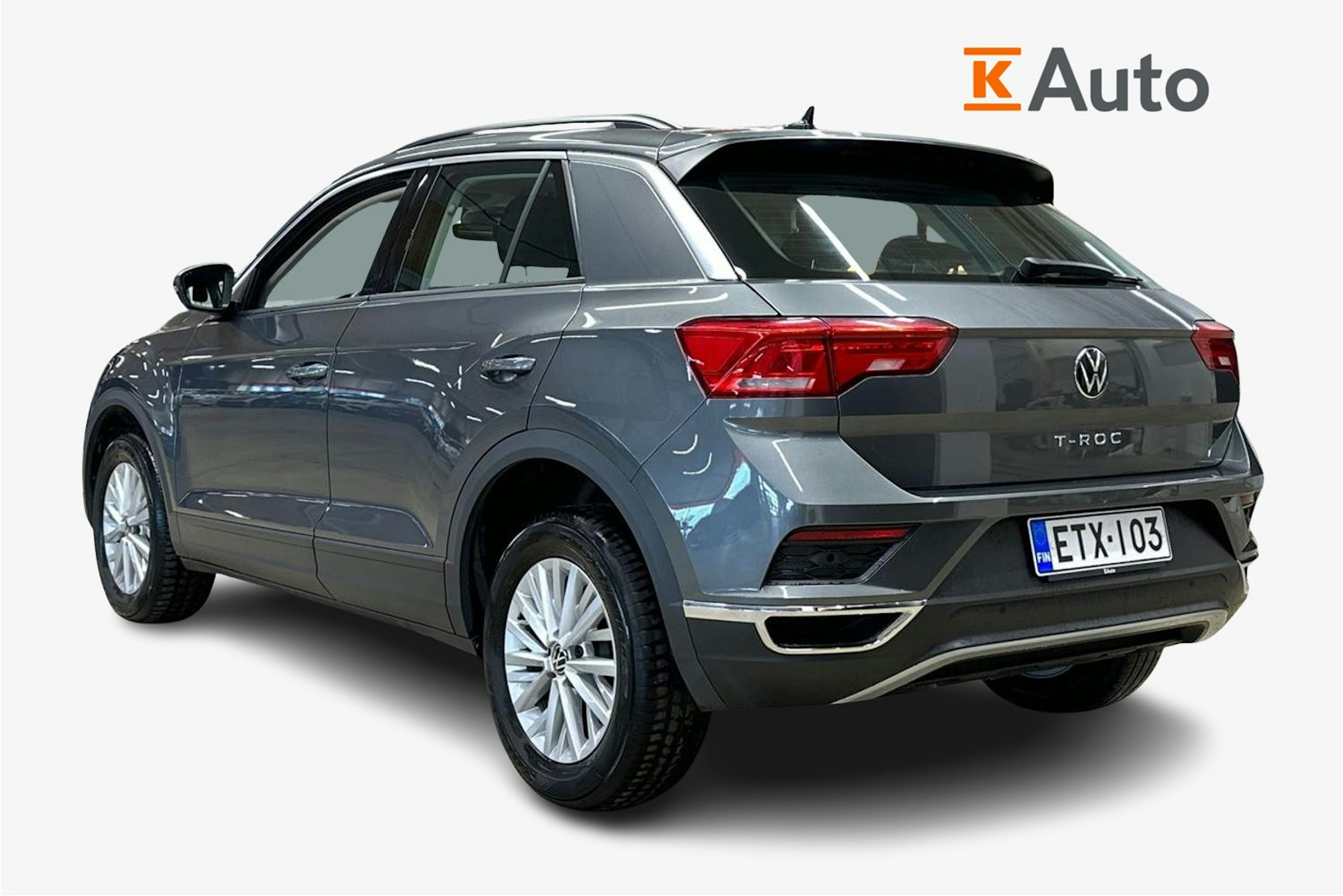 harmaa Volkswagen T-Roc 2021 kuva 2.