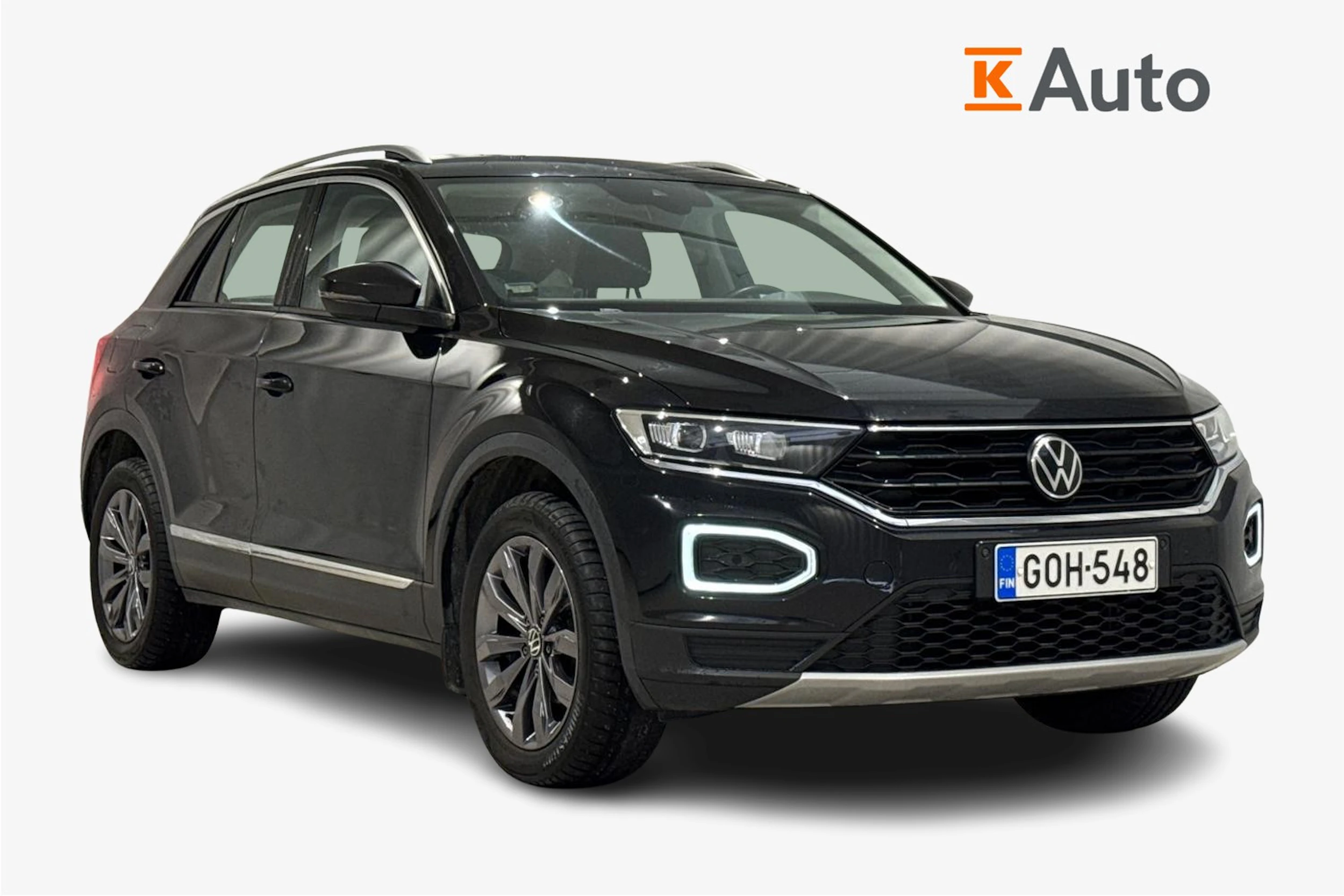 musta Volkswagen T-Roc 2021 kuva 4.