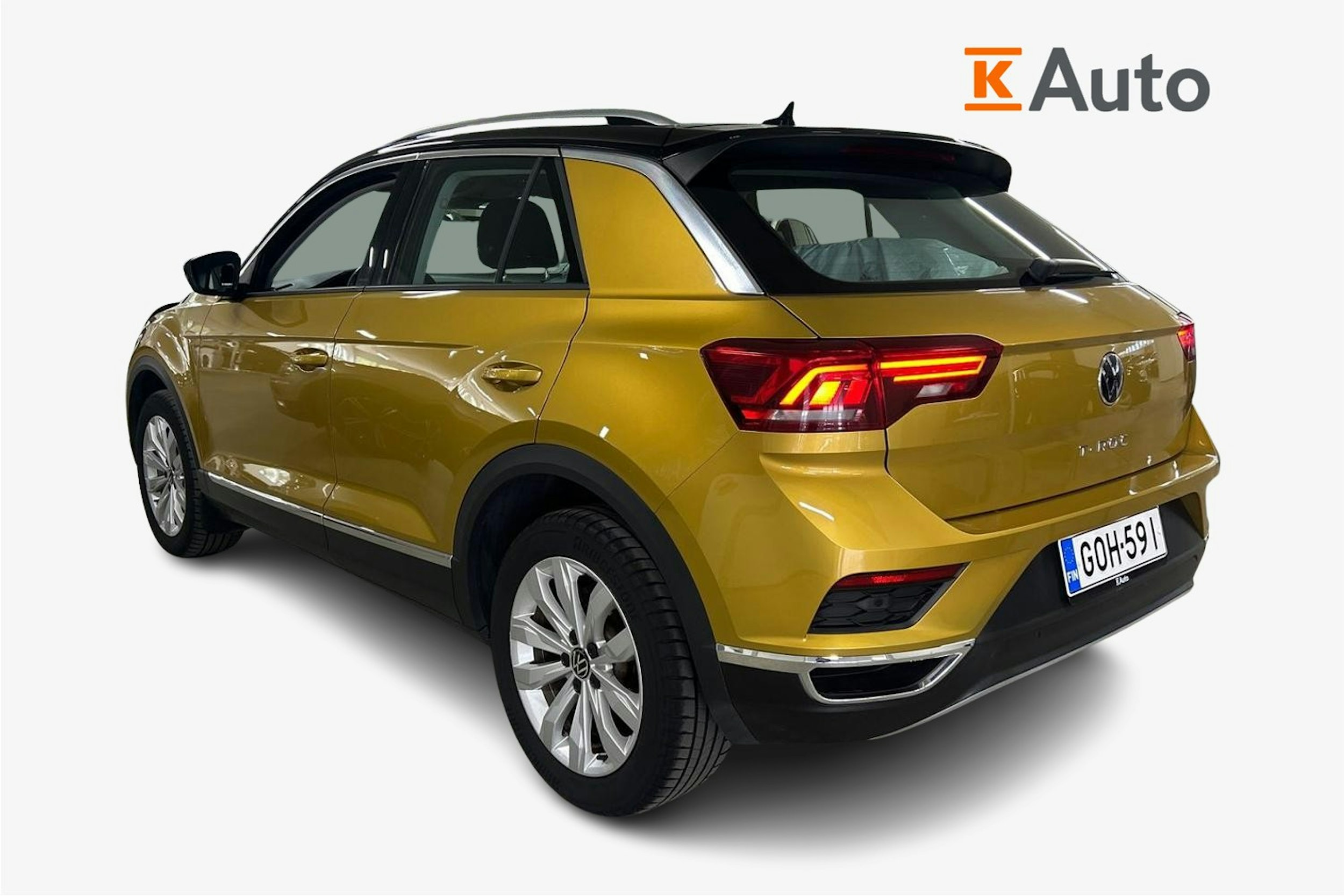 keltainen Volkswagen T-Roc 2021 kuva 5.