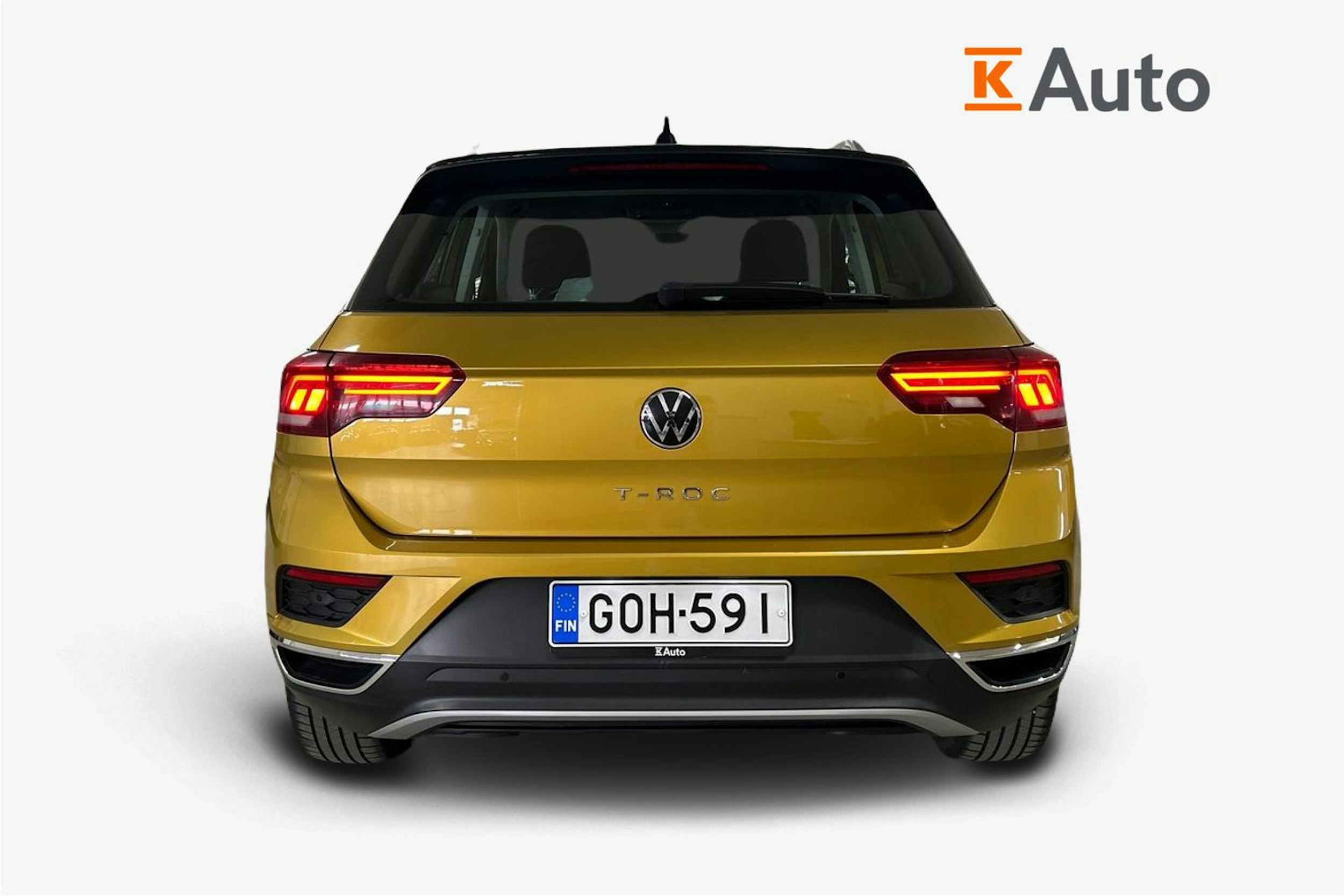 keltainen Volkswagen T-Roc 2021 kuva 6.