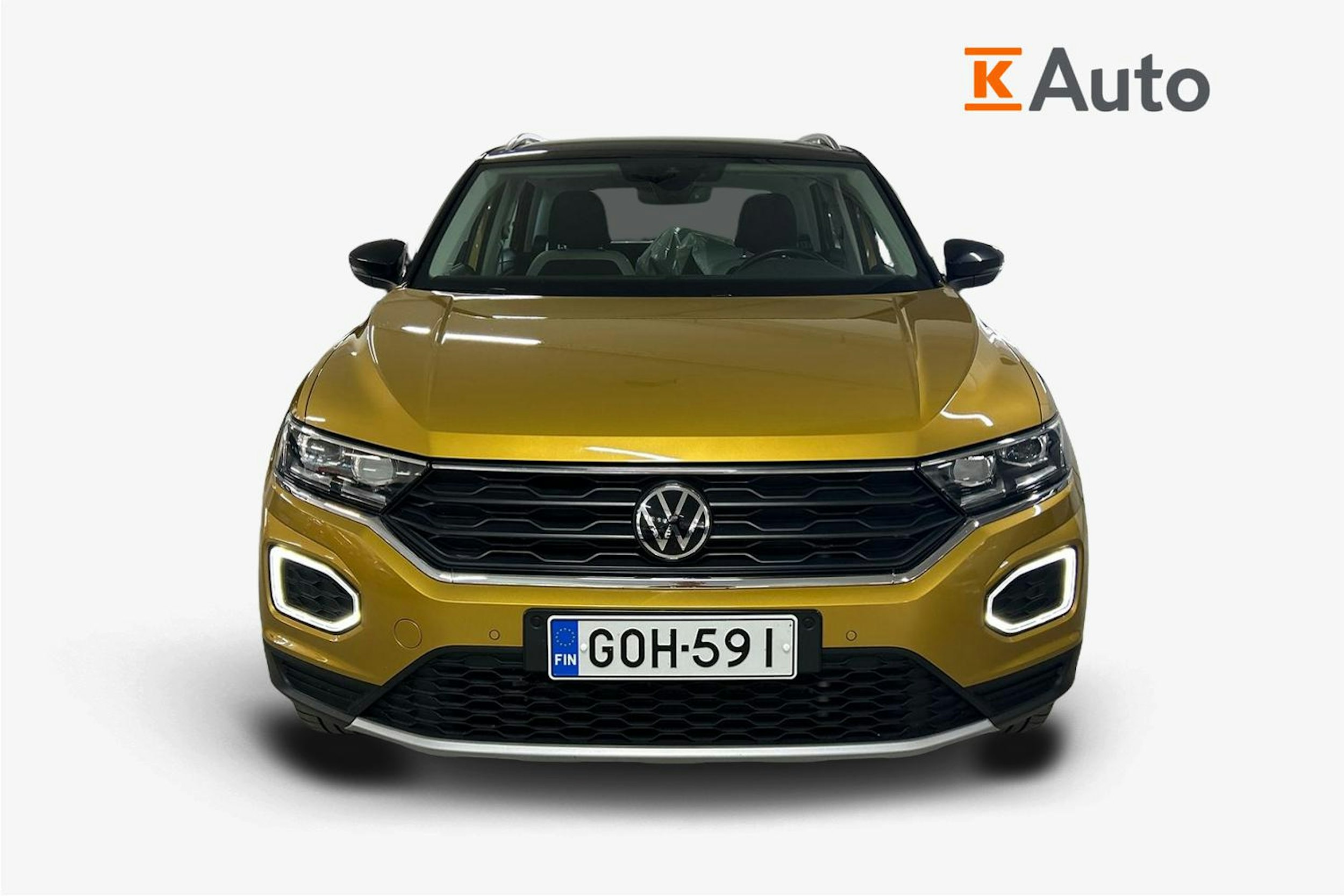 keltainen Volkswagen T-Roc 2021 kuva 8.