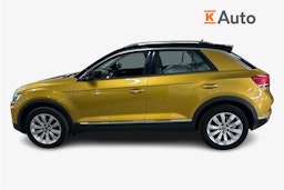 keltainen Volkswagen T-Roc 2021 kuva 9.