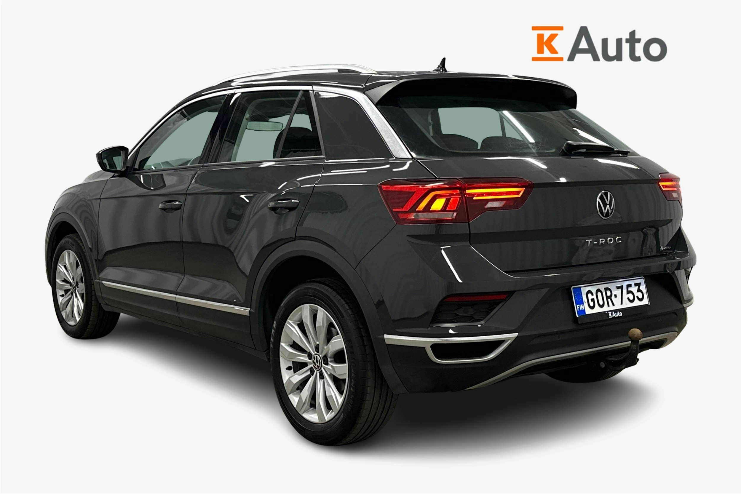 harmaa Volkswagen T-Roc 2021 kuva 2.