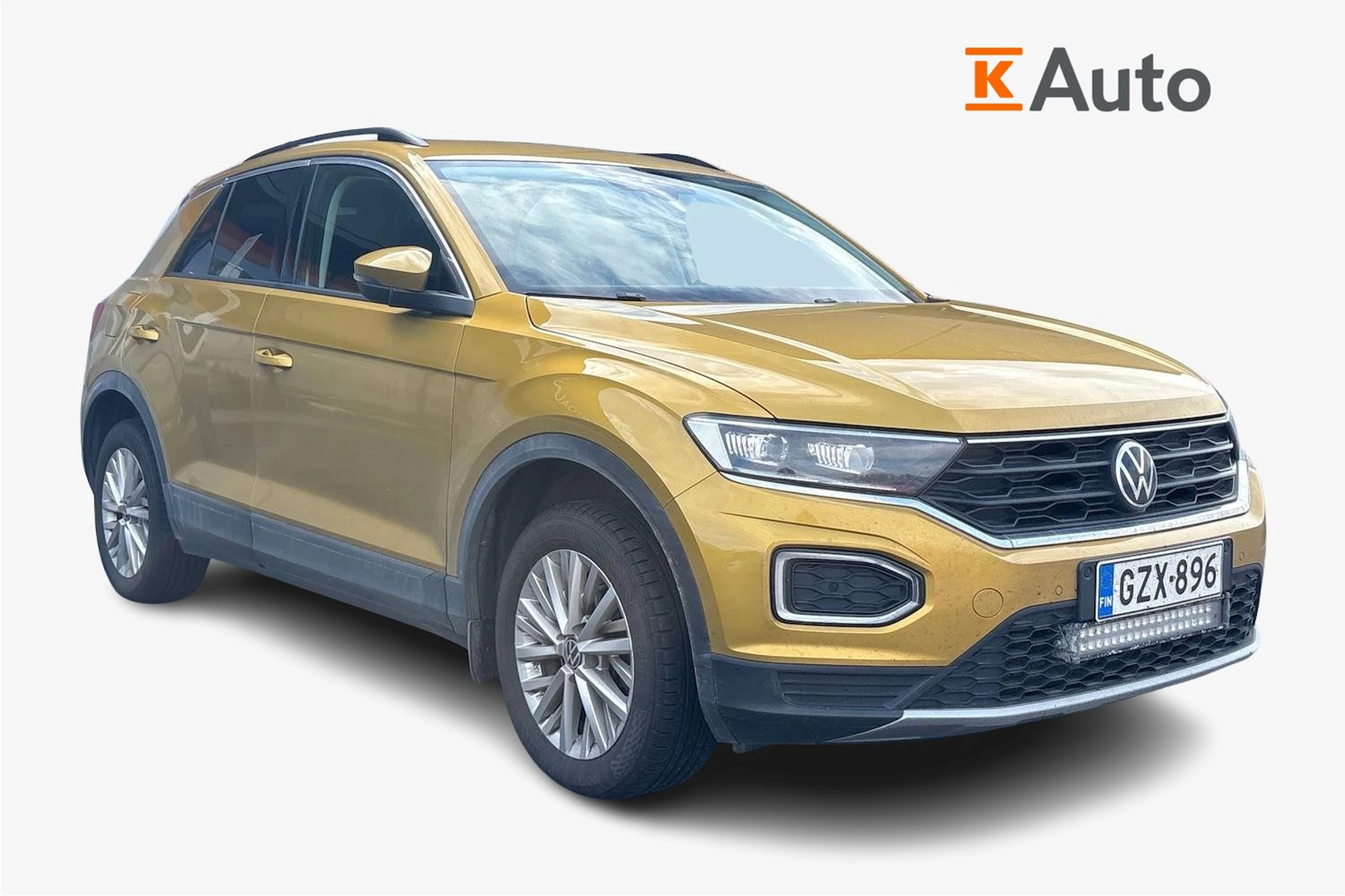 keltainen Volkswagen T-Roc 2021 kuva 1.