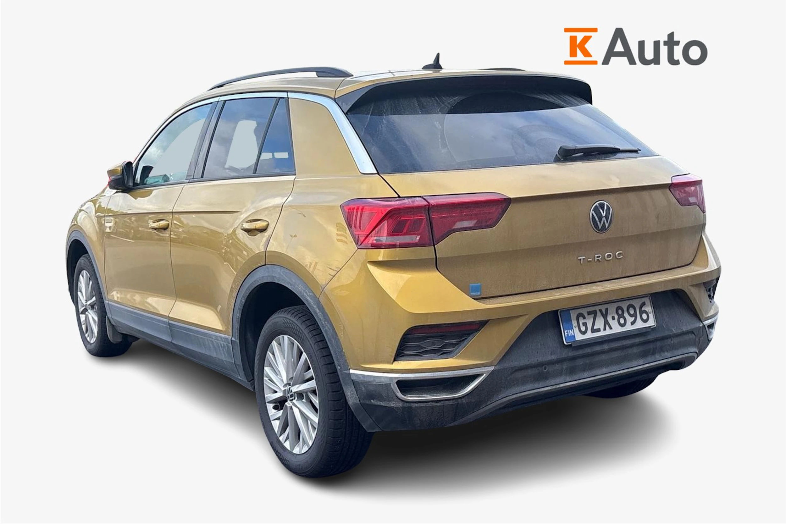 keltainen Volkswagen T-Roc 2021 kuva 2.