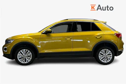 keltainen Volkswagen T-Roc 2021 kuva 5.