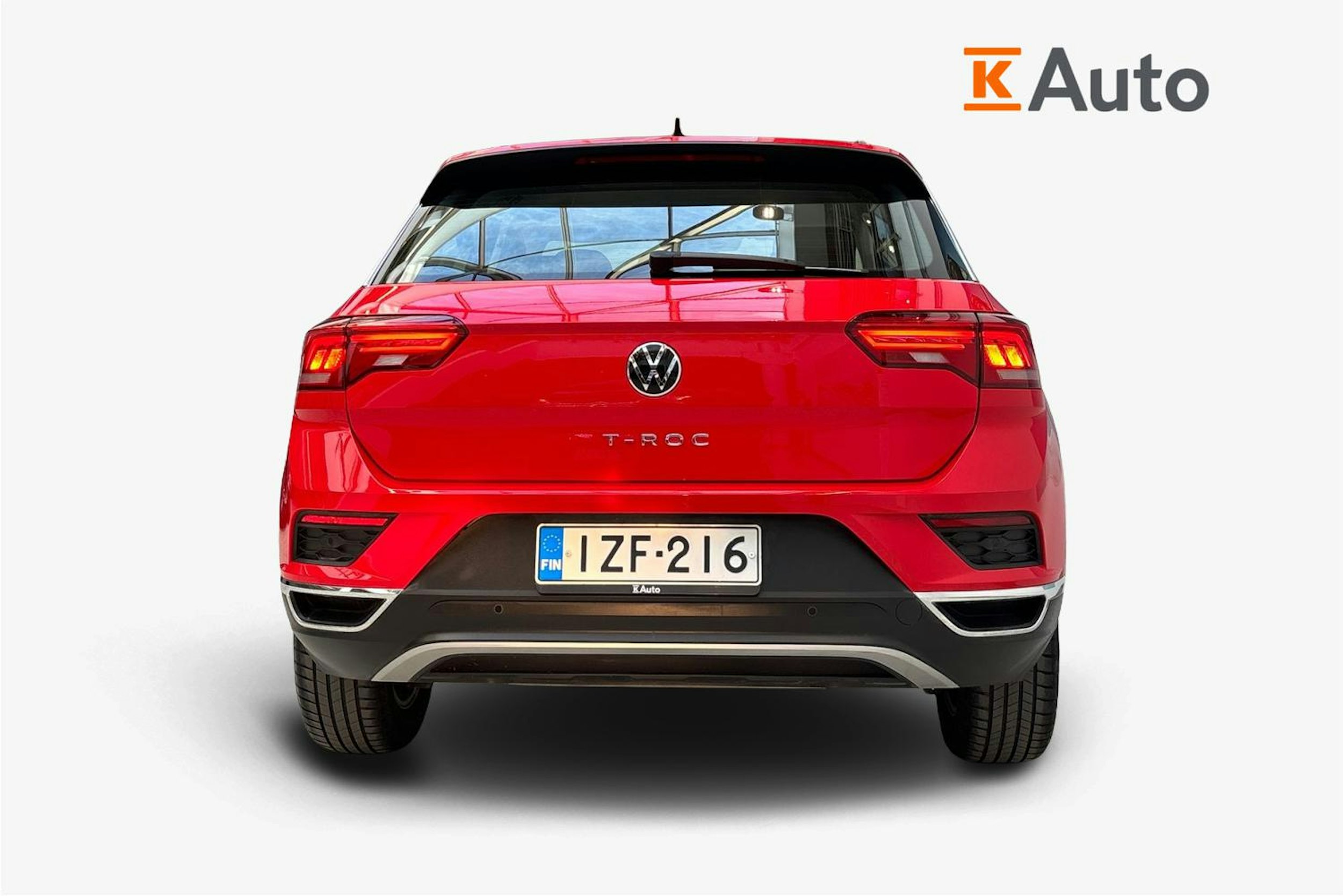 punainen Volkswagen T-Roc 2021 kuva 3.