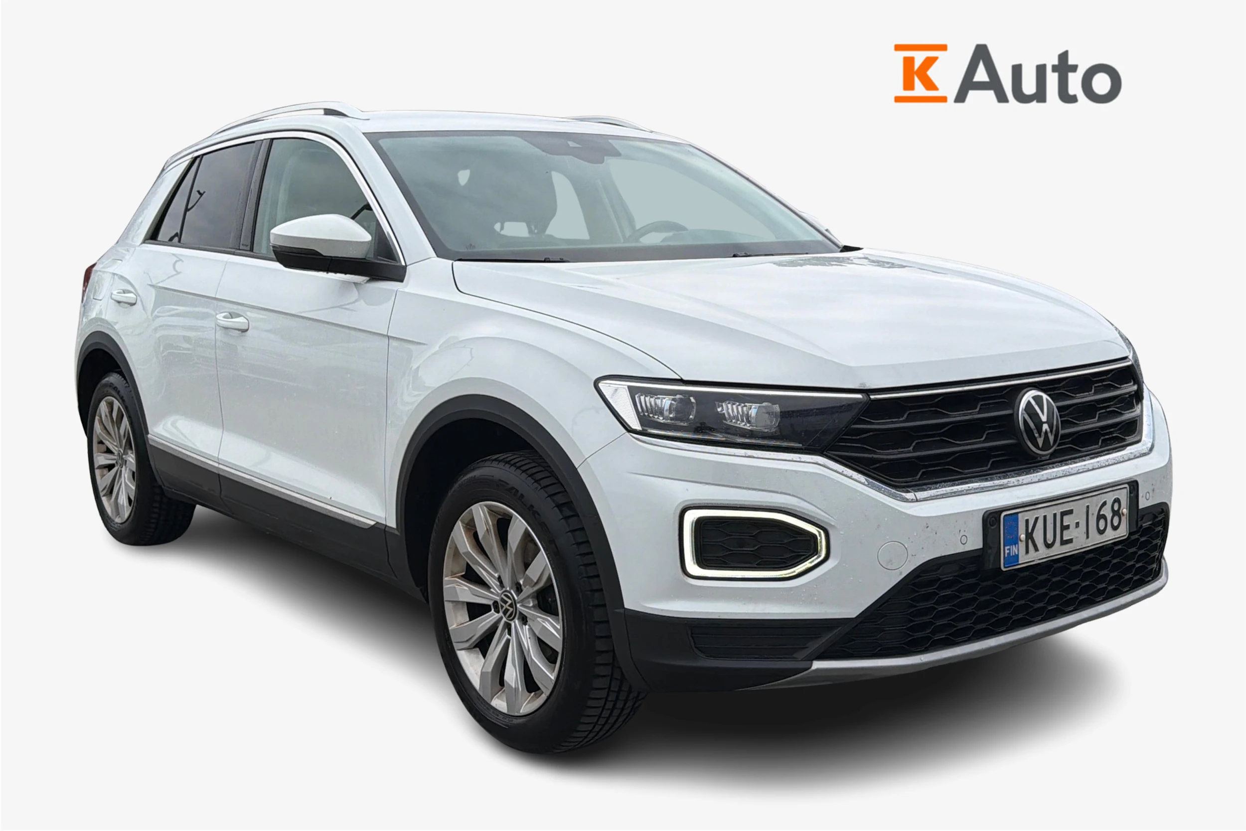 valkoinen Volkswagen T-Roc 2021 kuva 1.