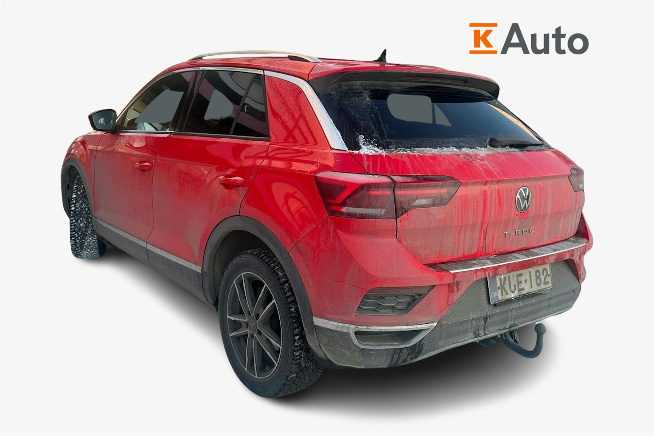 punainen Volkswagen T-Roc 2021 kuva 2.