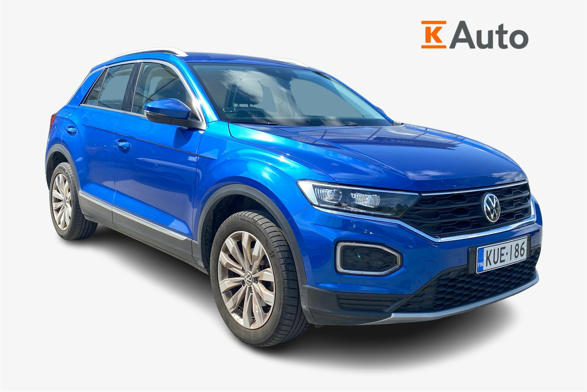 sininen Volkswagen T-Roc 2021 kuva 1.