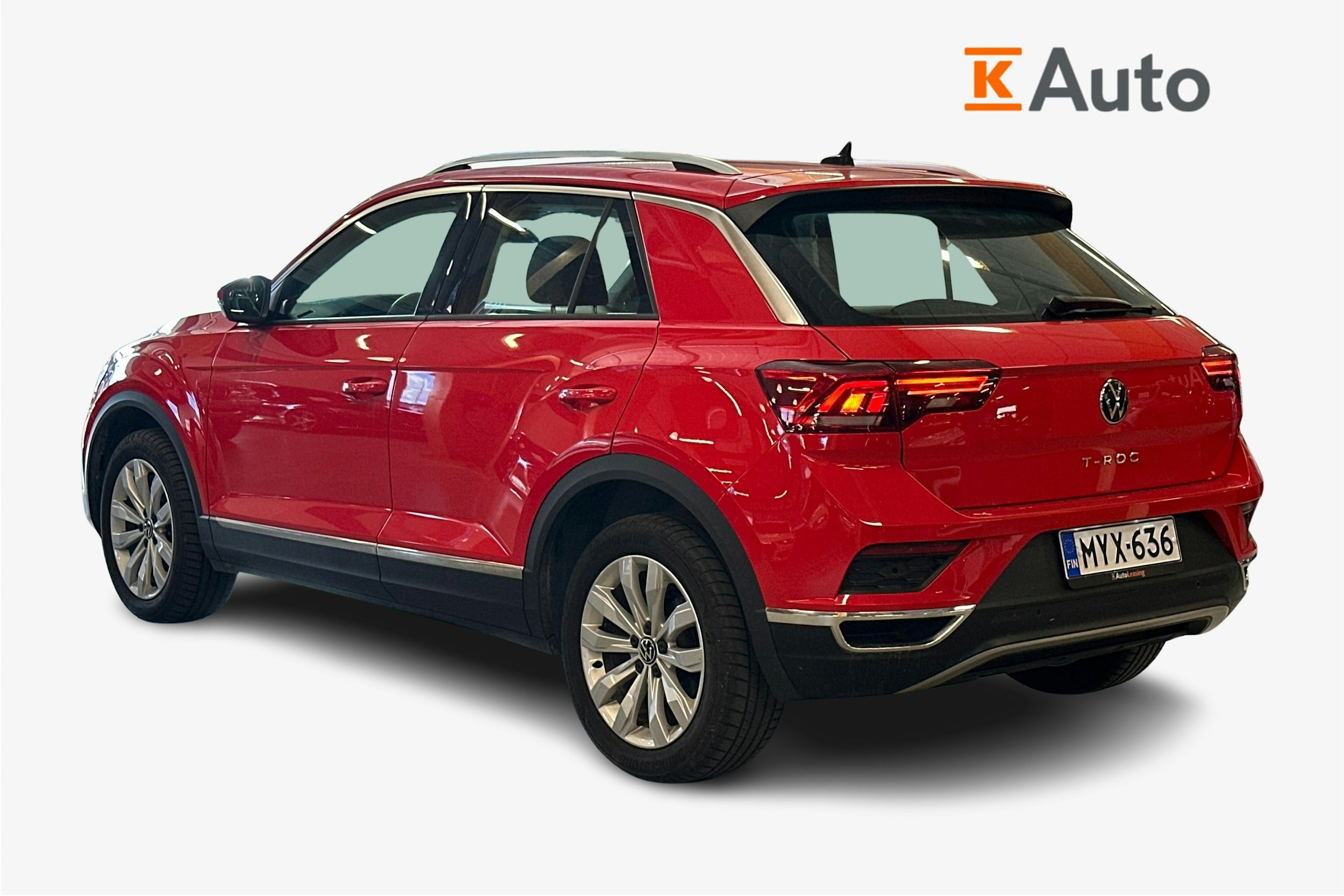 punainen Volkswagen T-Roc 2021 kuva 2.