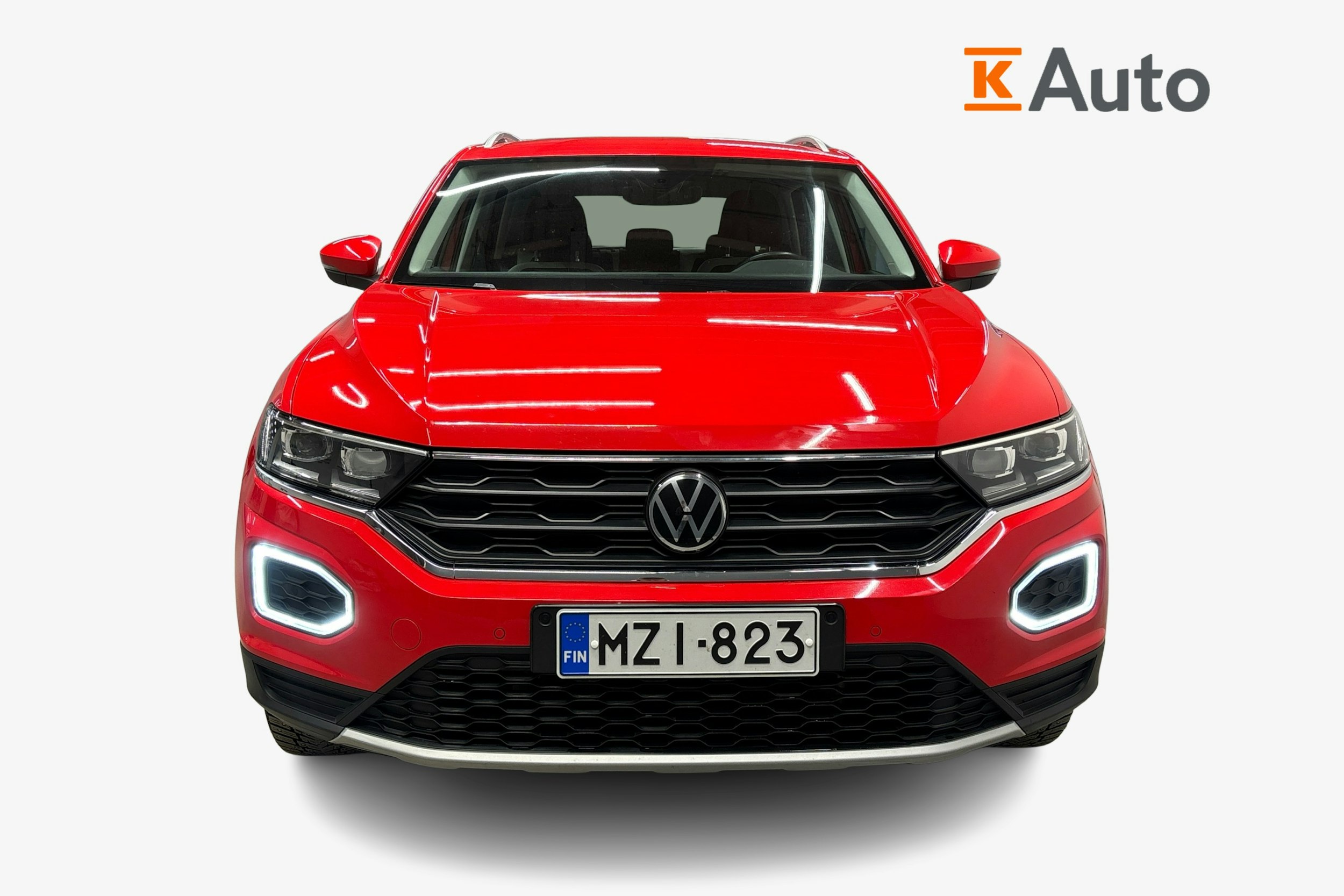 punainen Volkswagen T-Roc 2021 kuva 4.