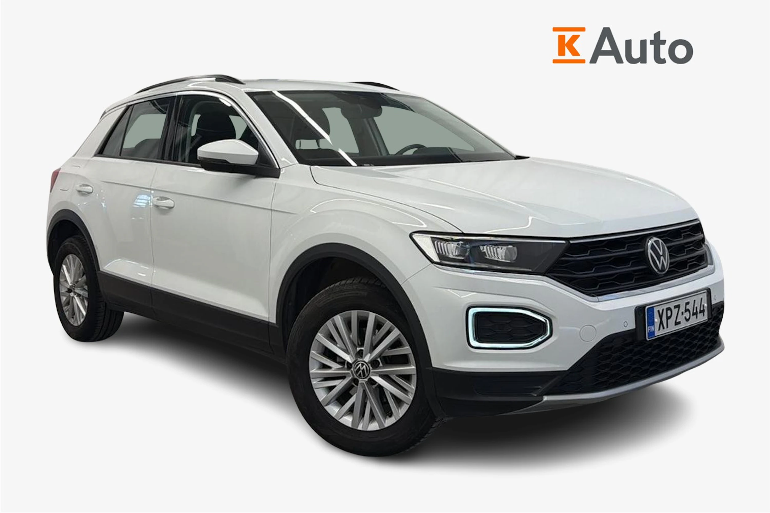 valkoinen Volkswagen T-Roc 2021 kuva 1.