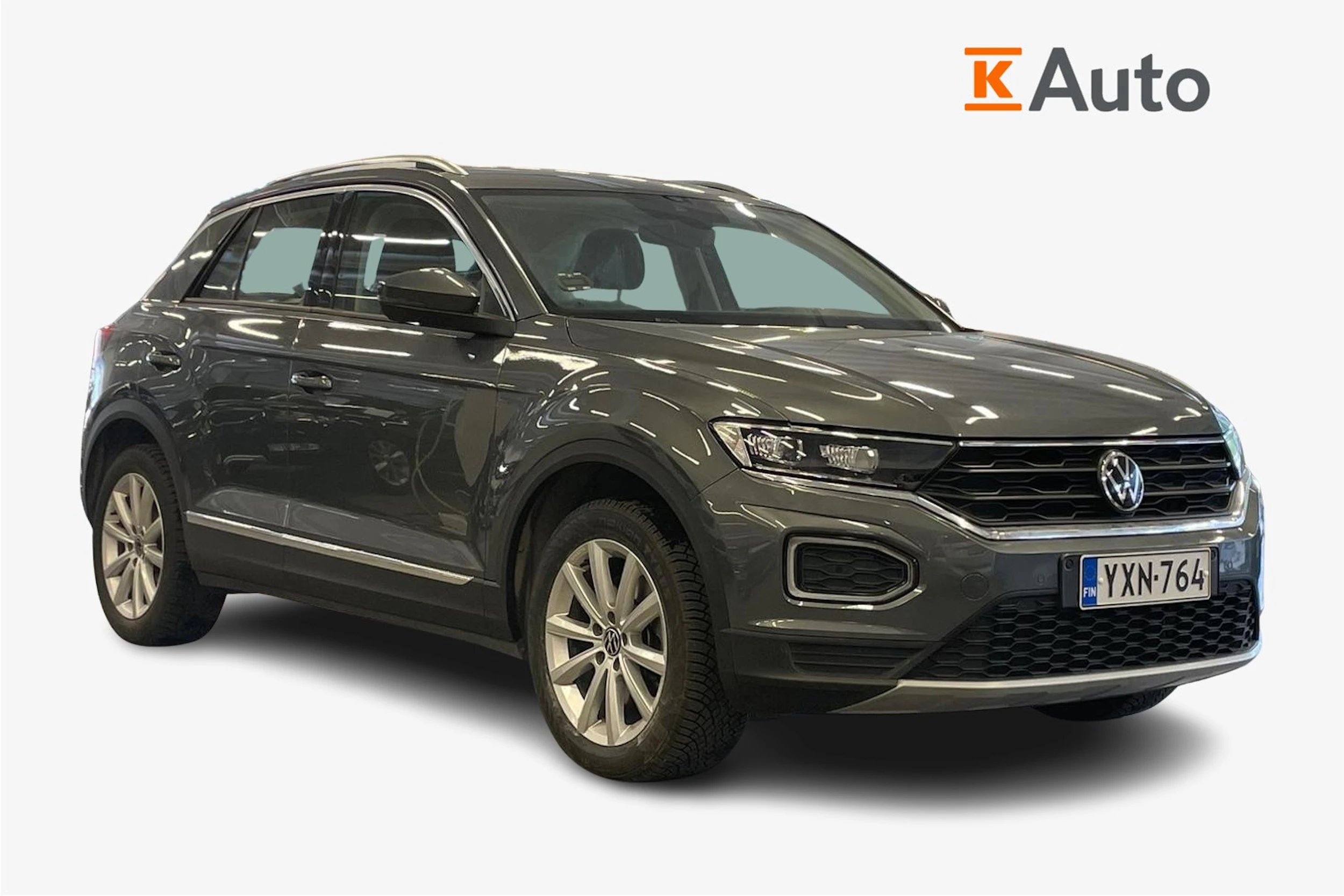 harmaa Volkswagen T-Roc 2021 kuva 1.