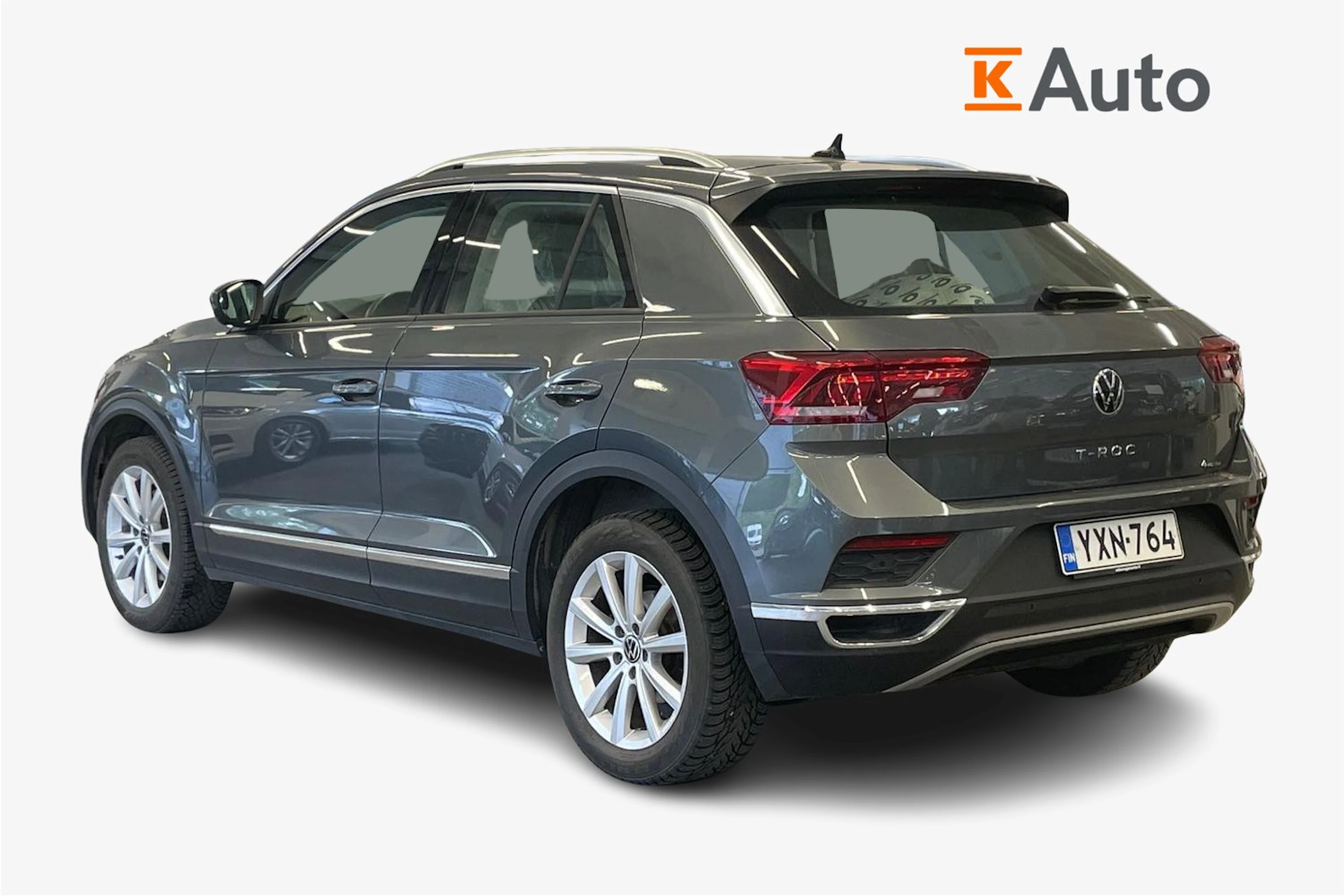 harmaa Volkswagen T-Roc 2021 kuva 2.