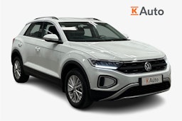 valkoinen Volkswagen T-Roc 2022 kuva 1.