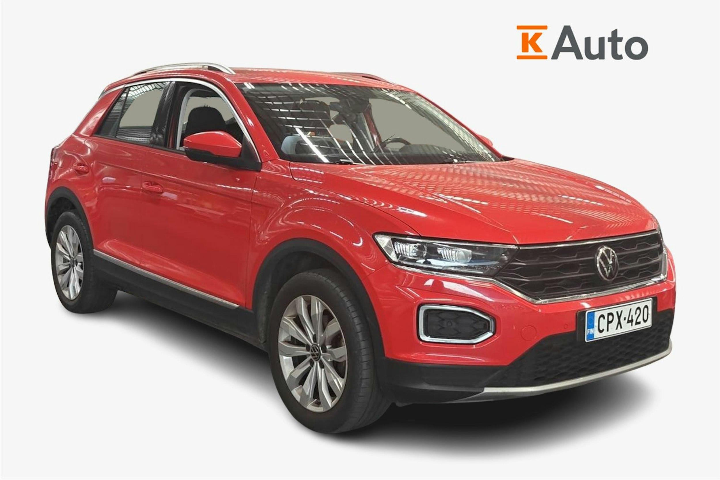 punainen Volkswagen T-Roc 2022 kuva 1.