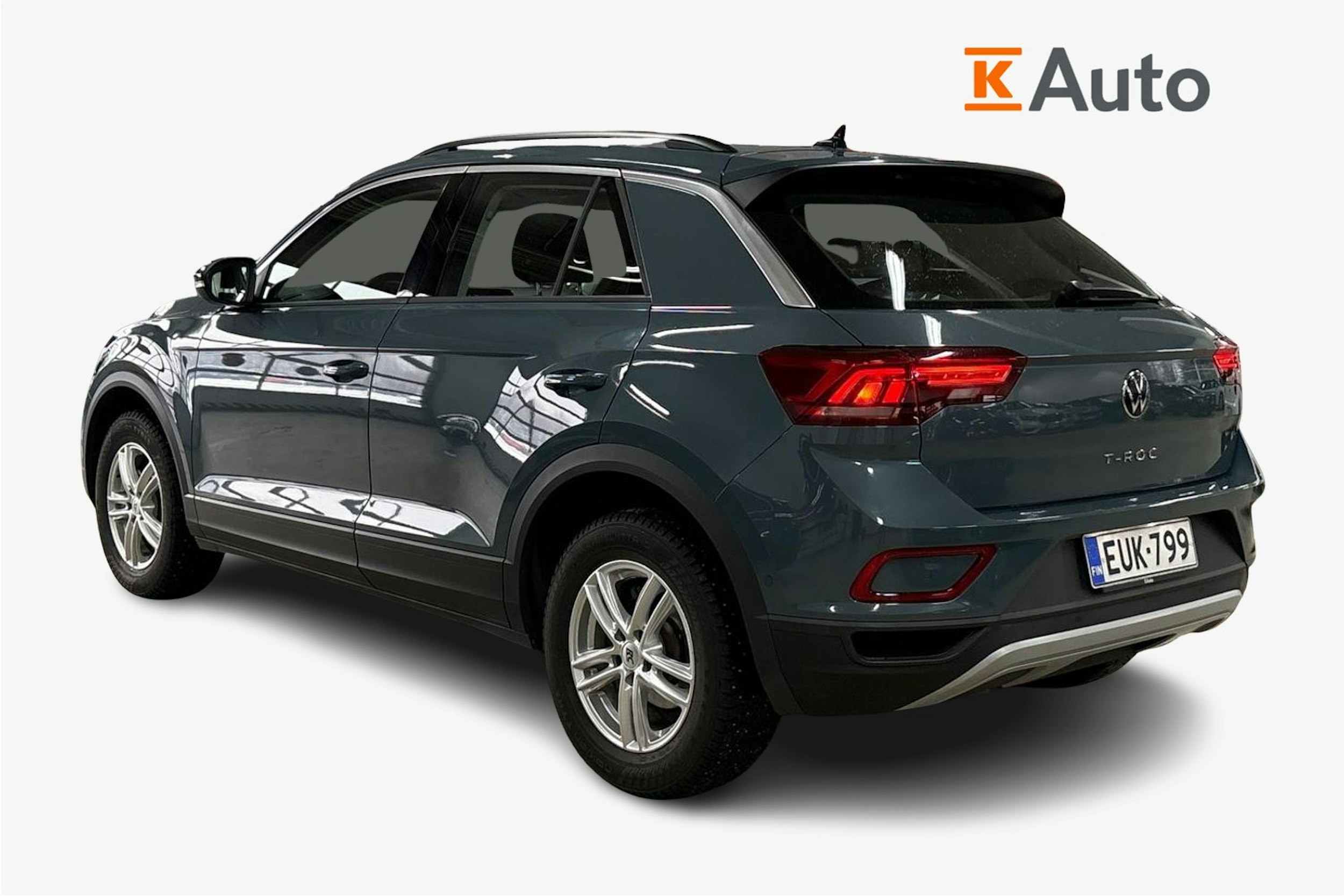 Sininen Volkswagen T-Roc 2022 kuva 2.