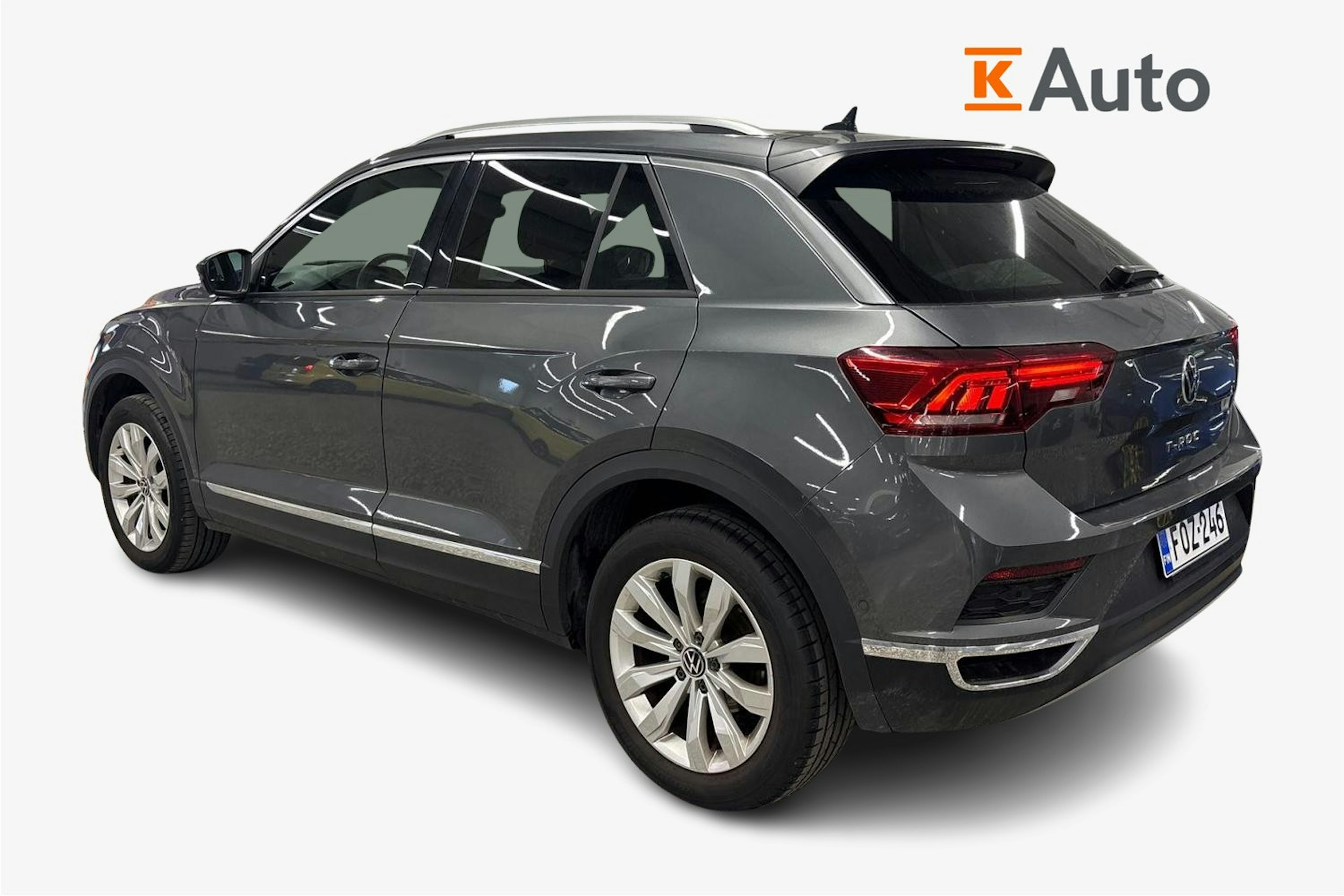 harmaa Volkswagen T-Roc 2022 kuva 2.
