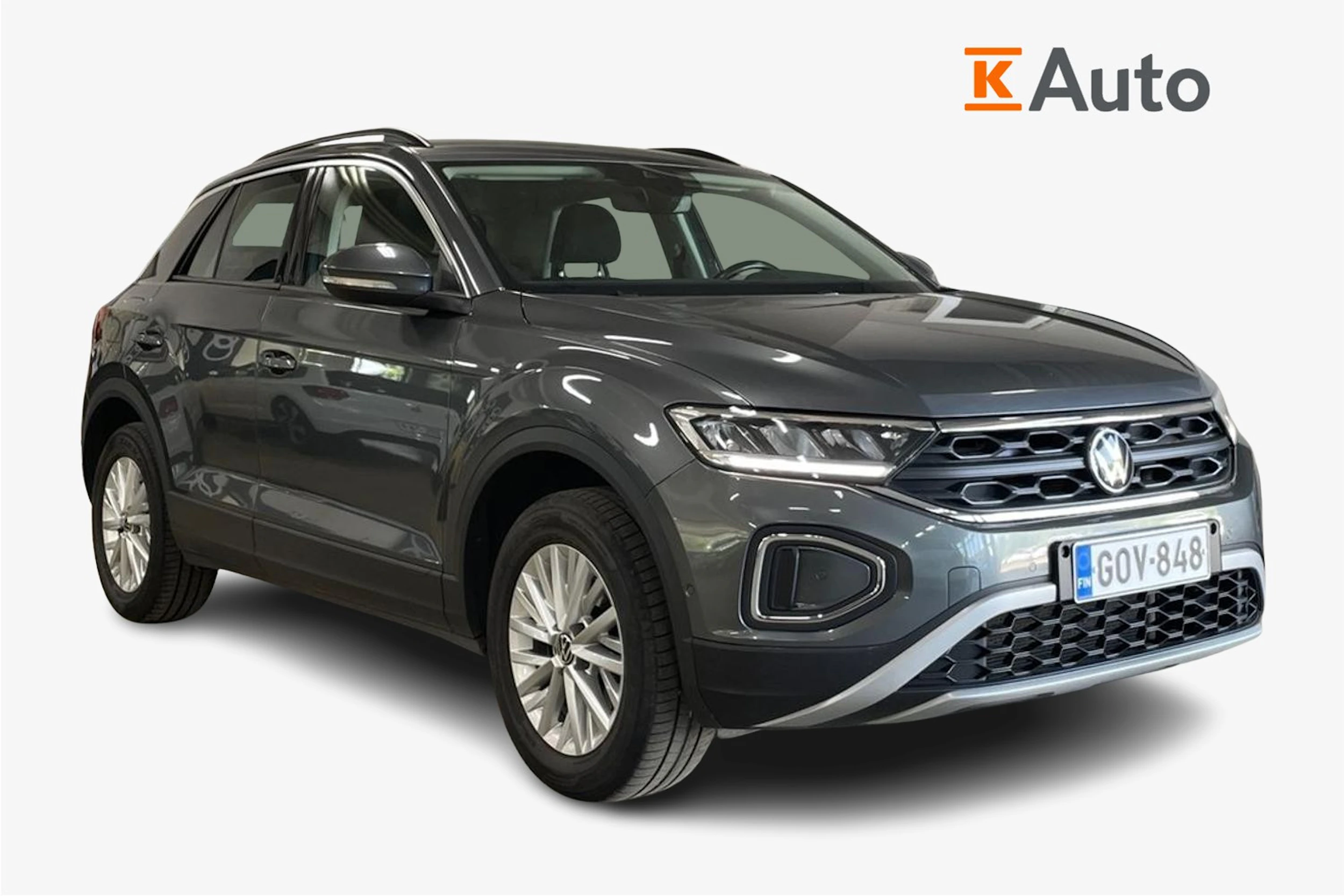 Harmaa Volkswagen T-Roc 2022 kuva 1.