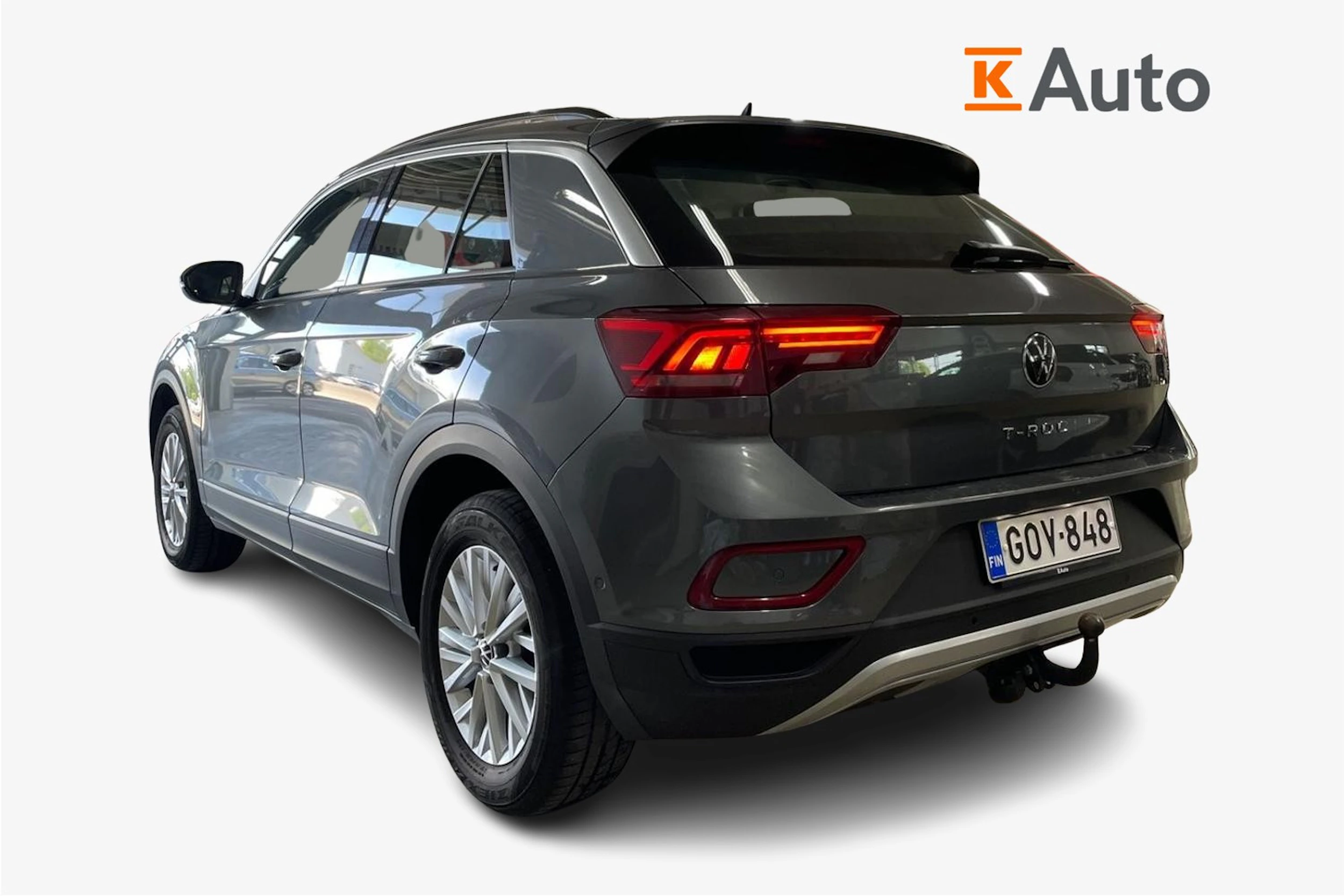 Harmaa Volkswagen T-Roc 2022 kuva 3.