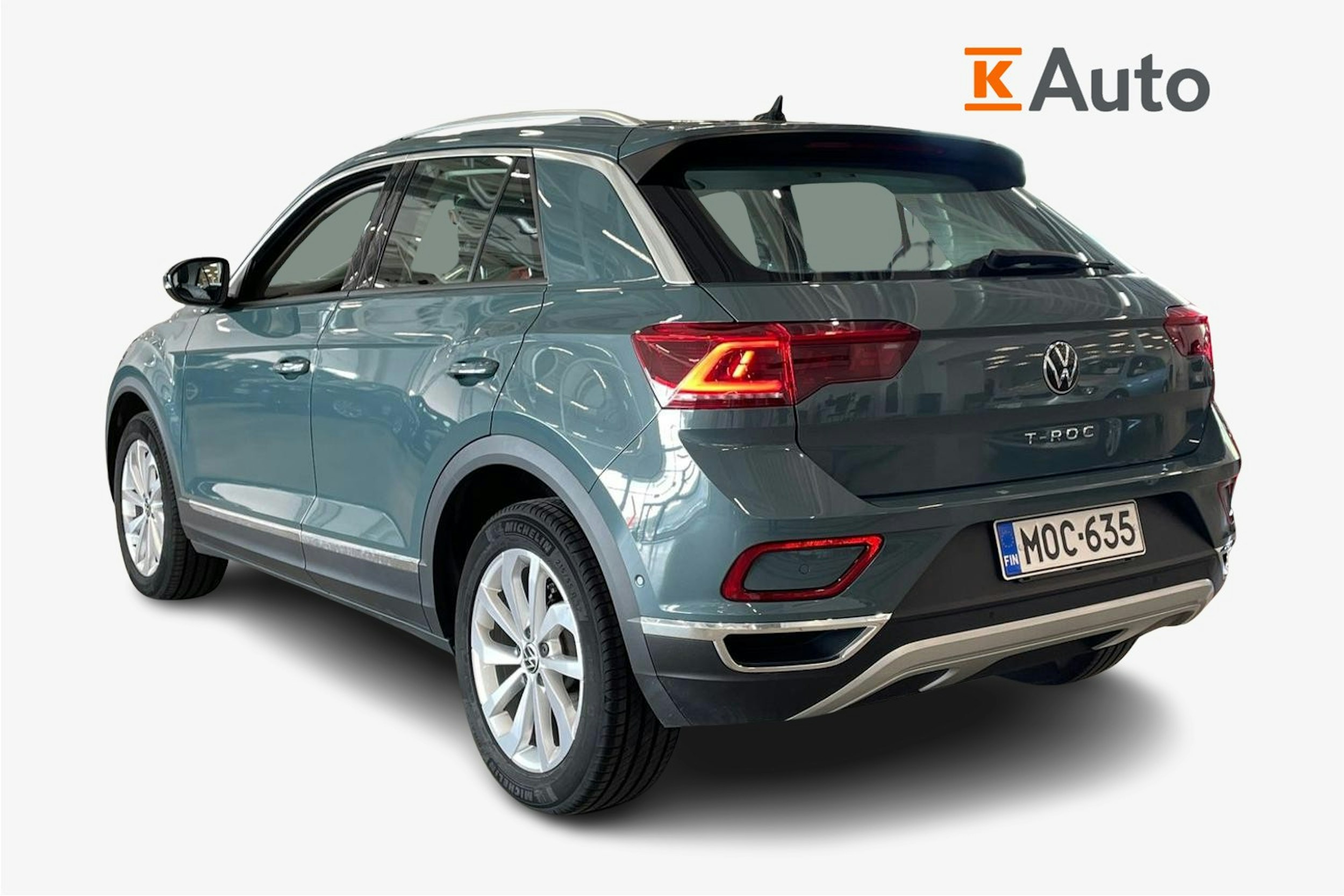 sininen Volkswagen T-Roc 2022 kuva 2.