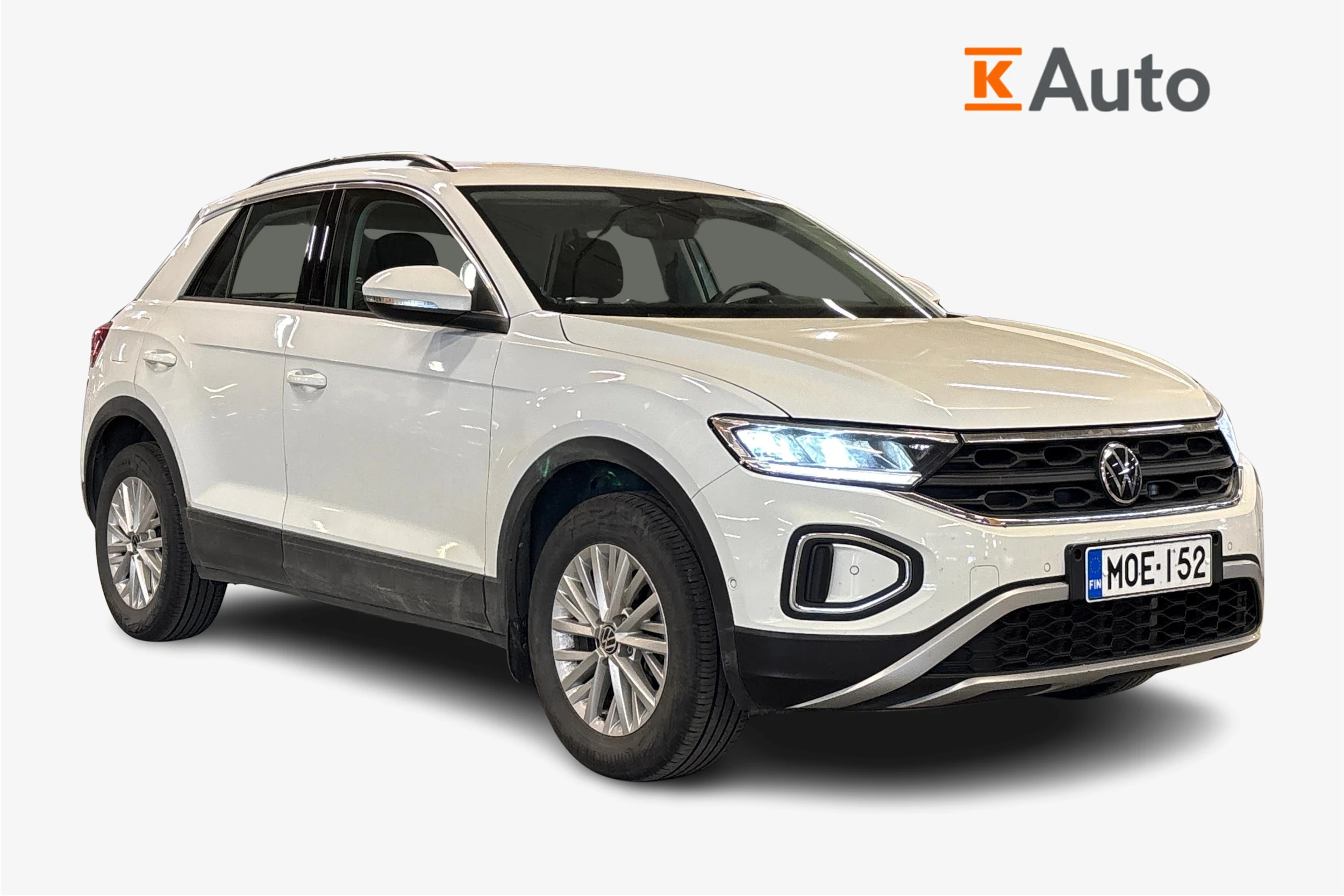 valkoinen Volkswagen T-Roc 2022 kuva 1.