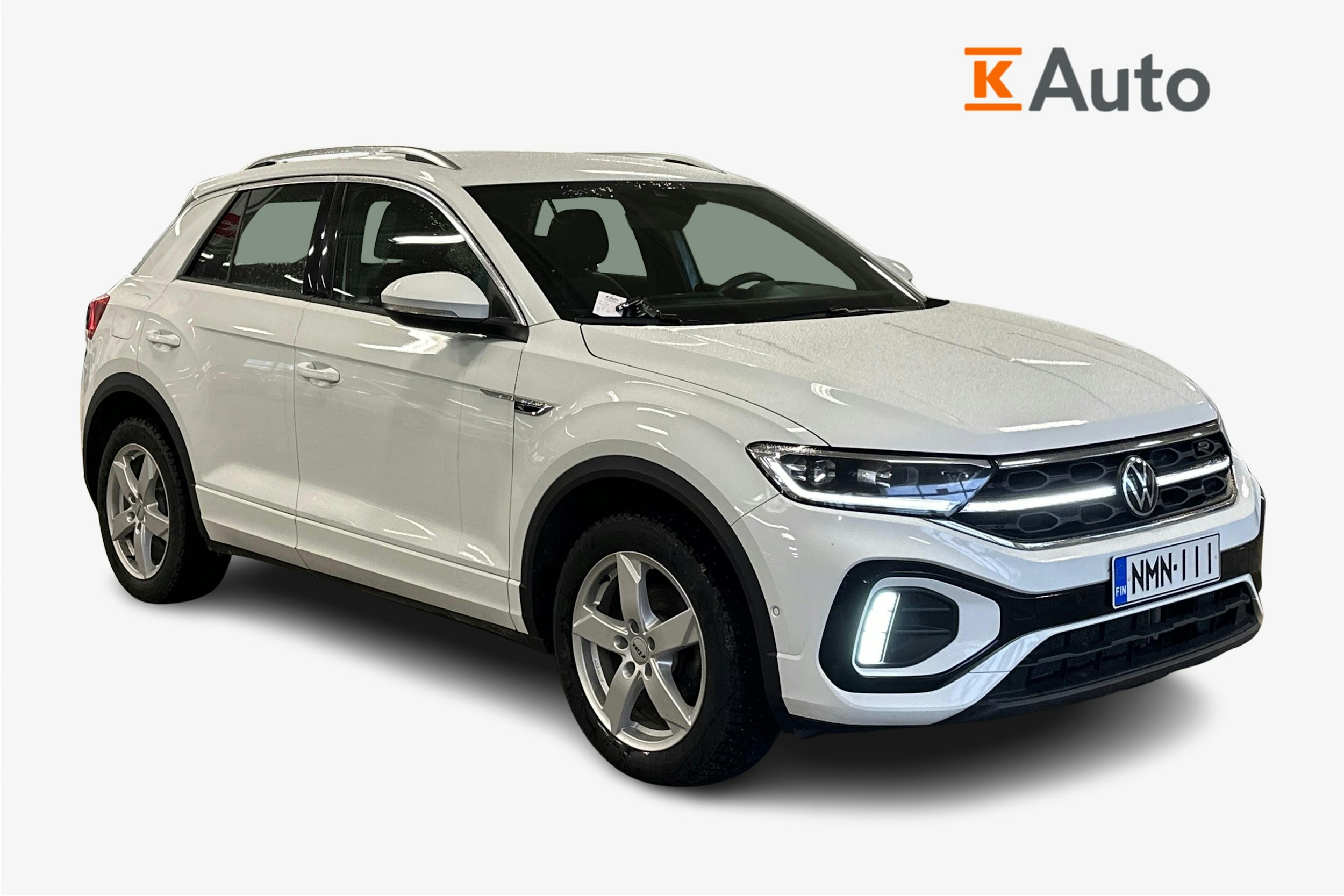 valkoinen Volkswagen T-Roc 2022 kuva 1.
