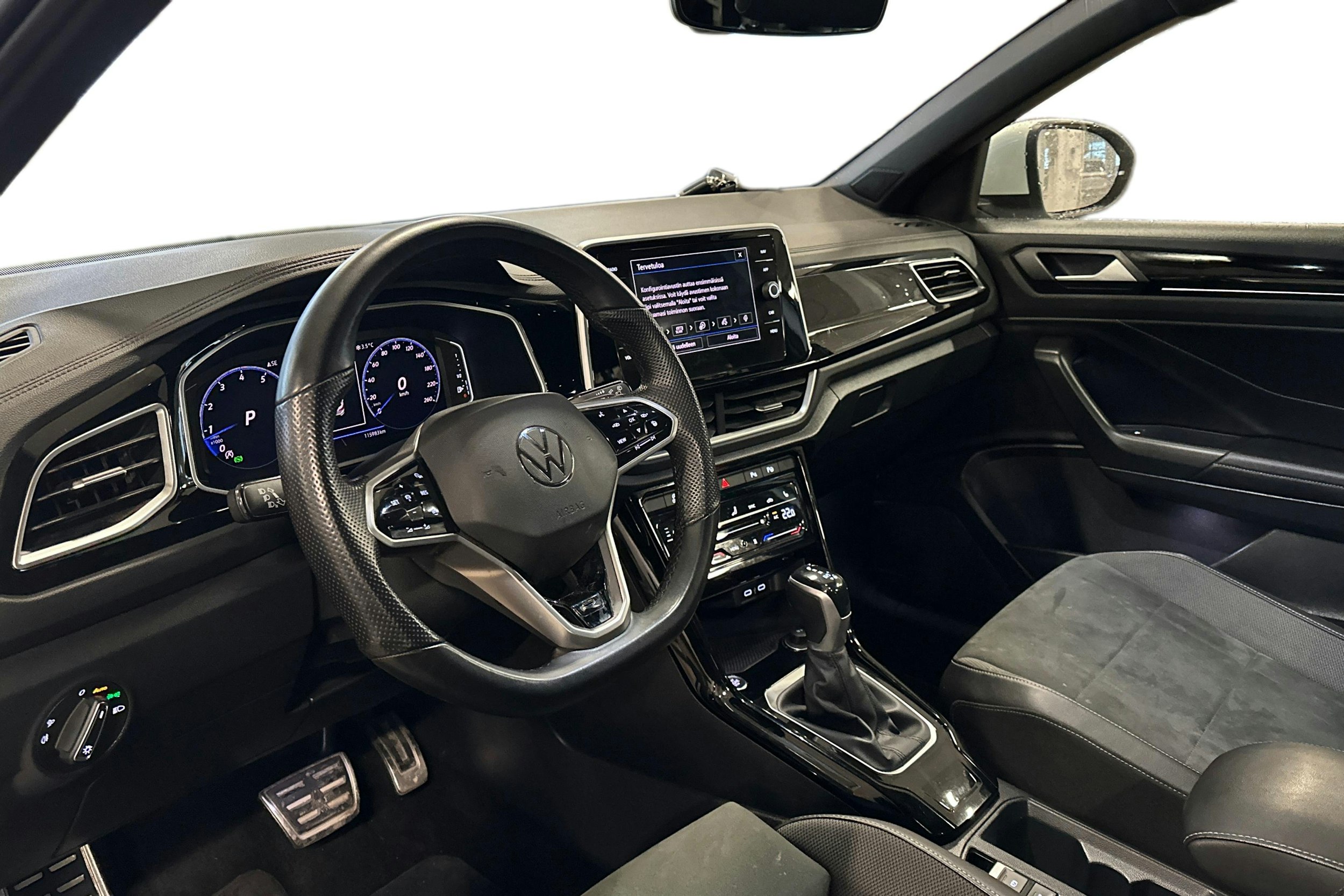 valkoinen Volkswagen T-Roc 2022 kuva 3.