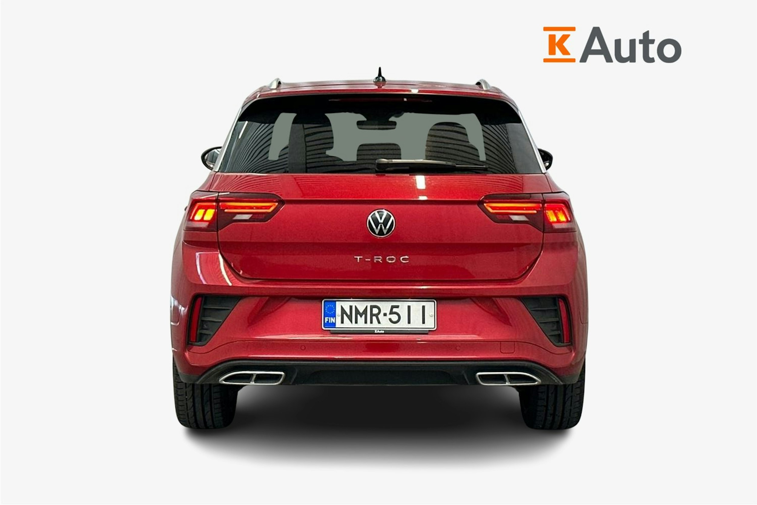 punainen Volkswagen T-Roc 2022 kuva 3.
