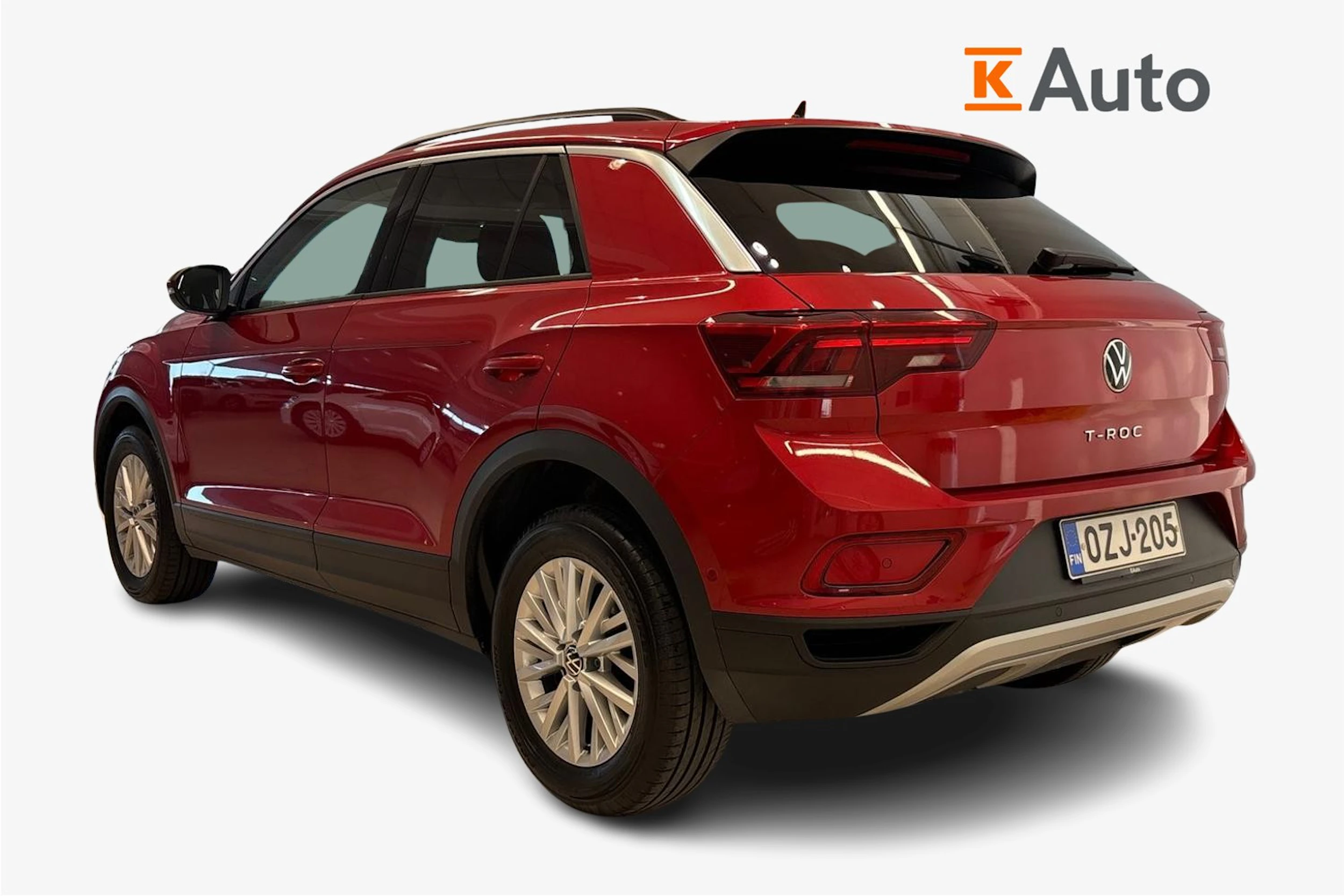 Punainen Volkswagen T-Roc 2022 kuva 3.