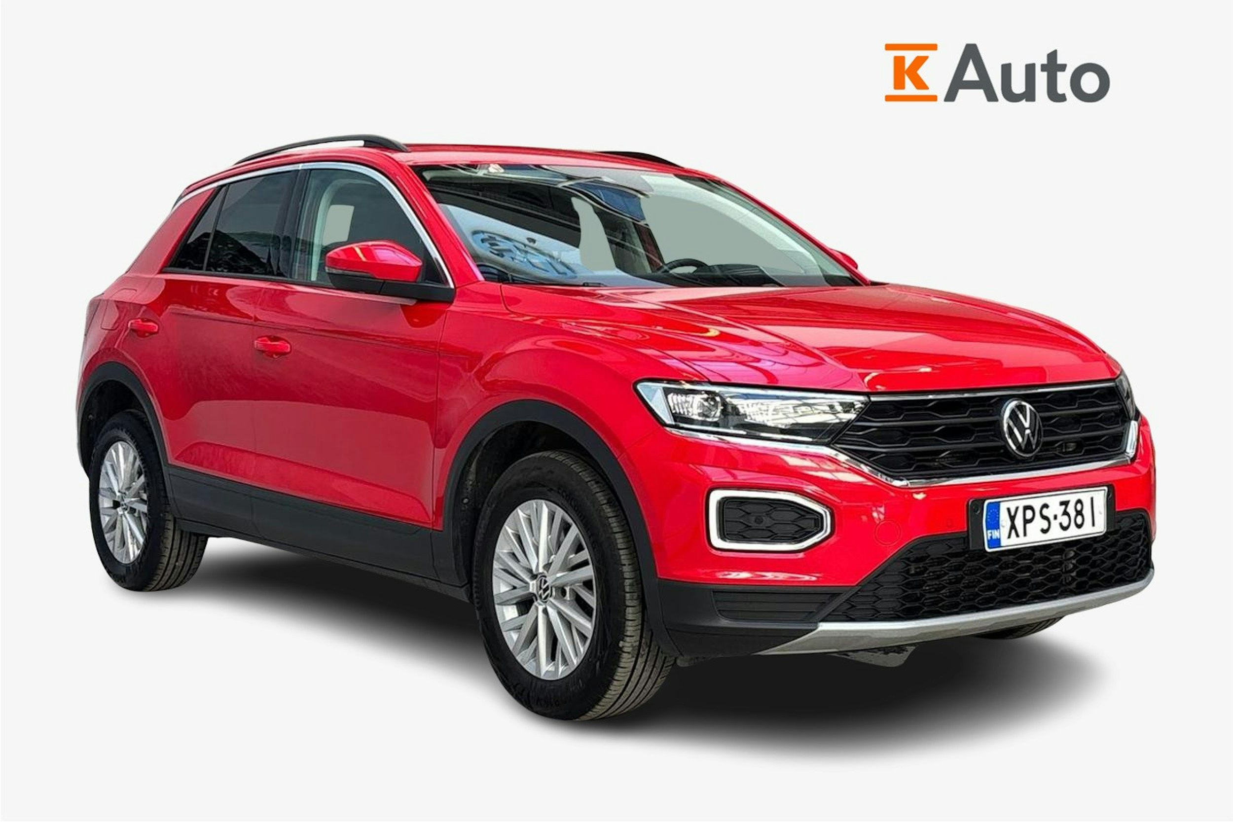 punainen Volkswagen T-Roc 2022 kuva 1.