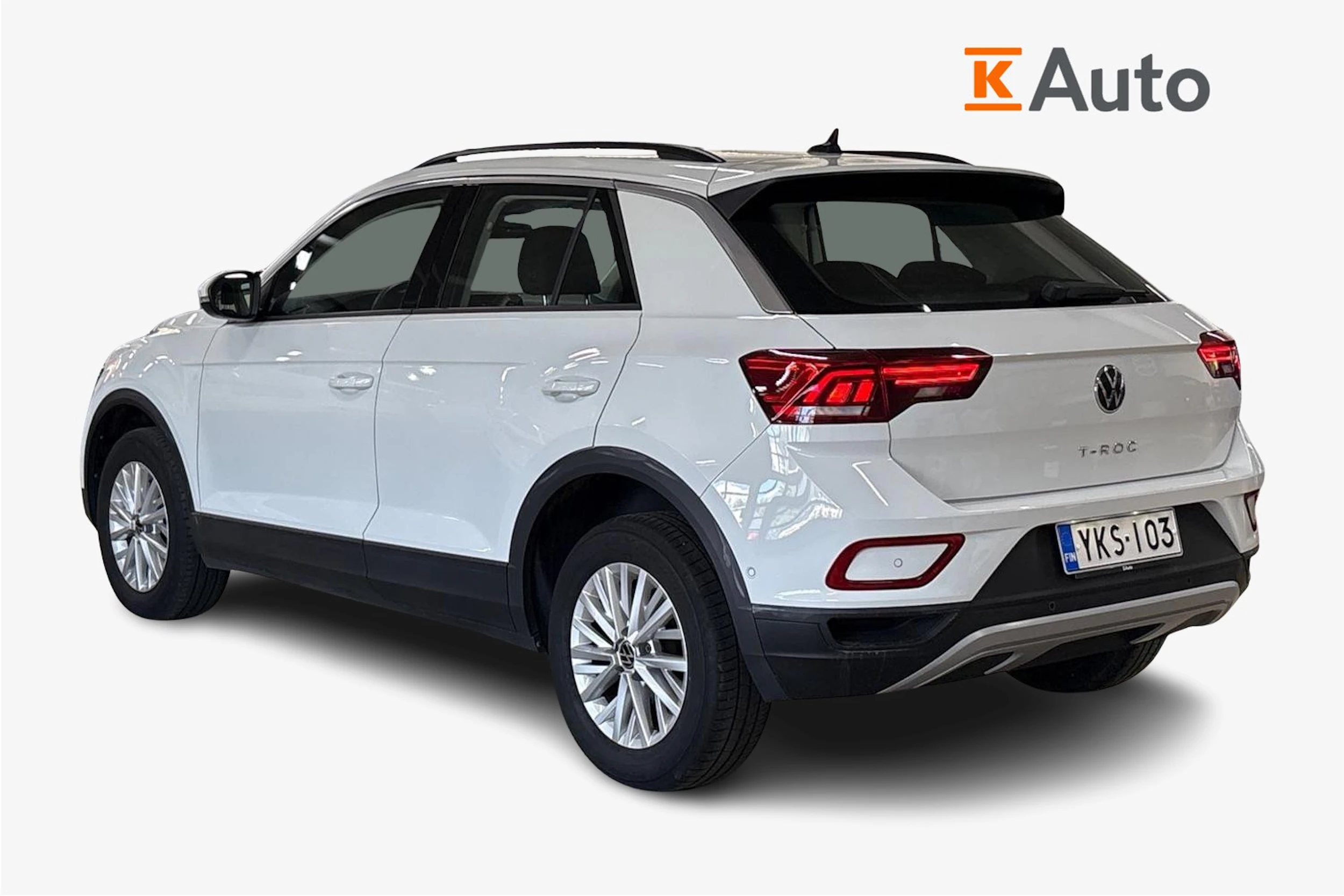 valkoinen Volkswagen T-Roc 2022 kuva 2.