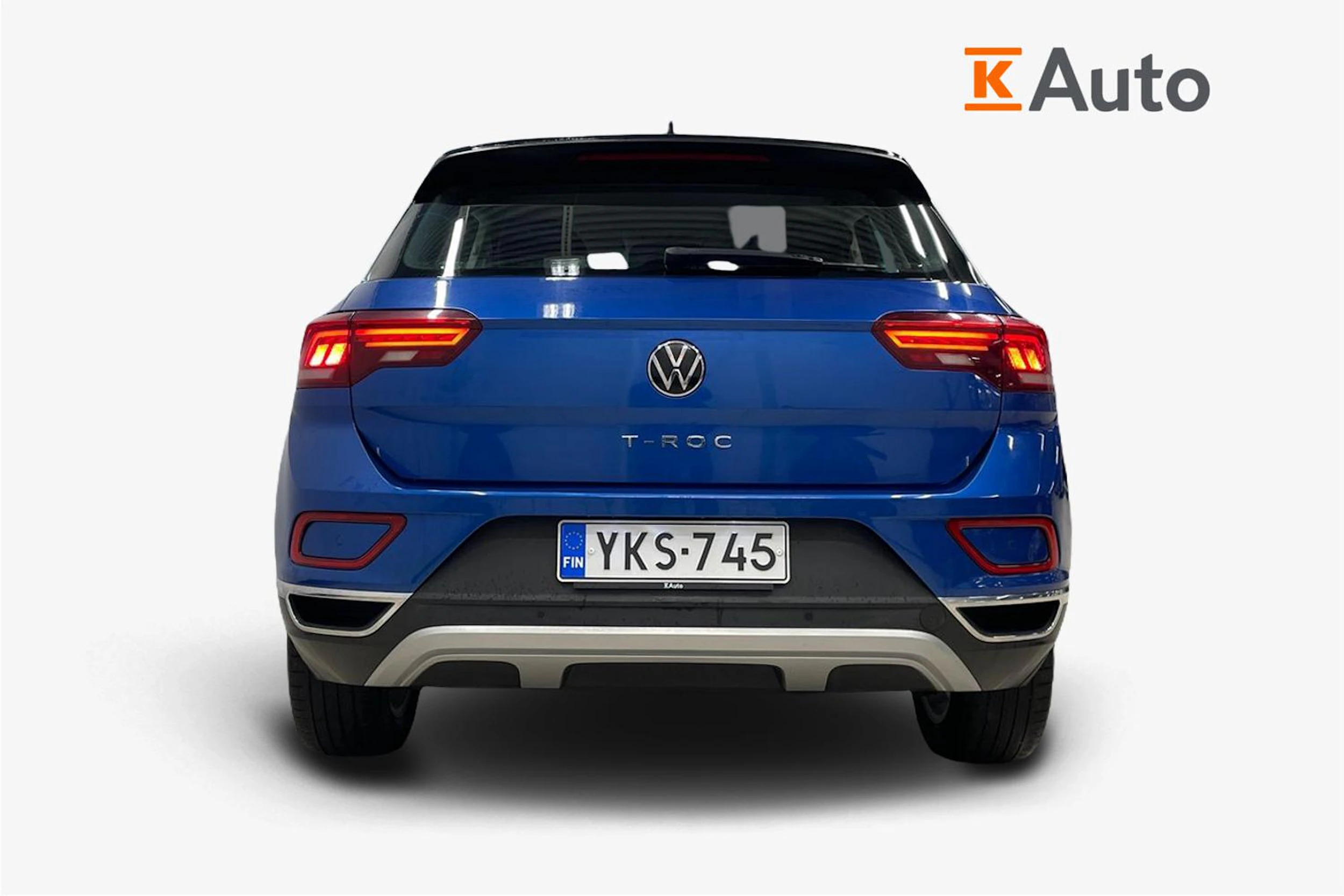 Sininen Volkswagen T-Roc 2022 kuva 3.
