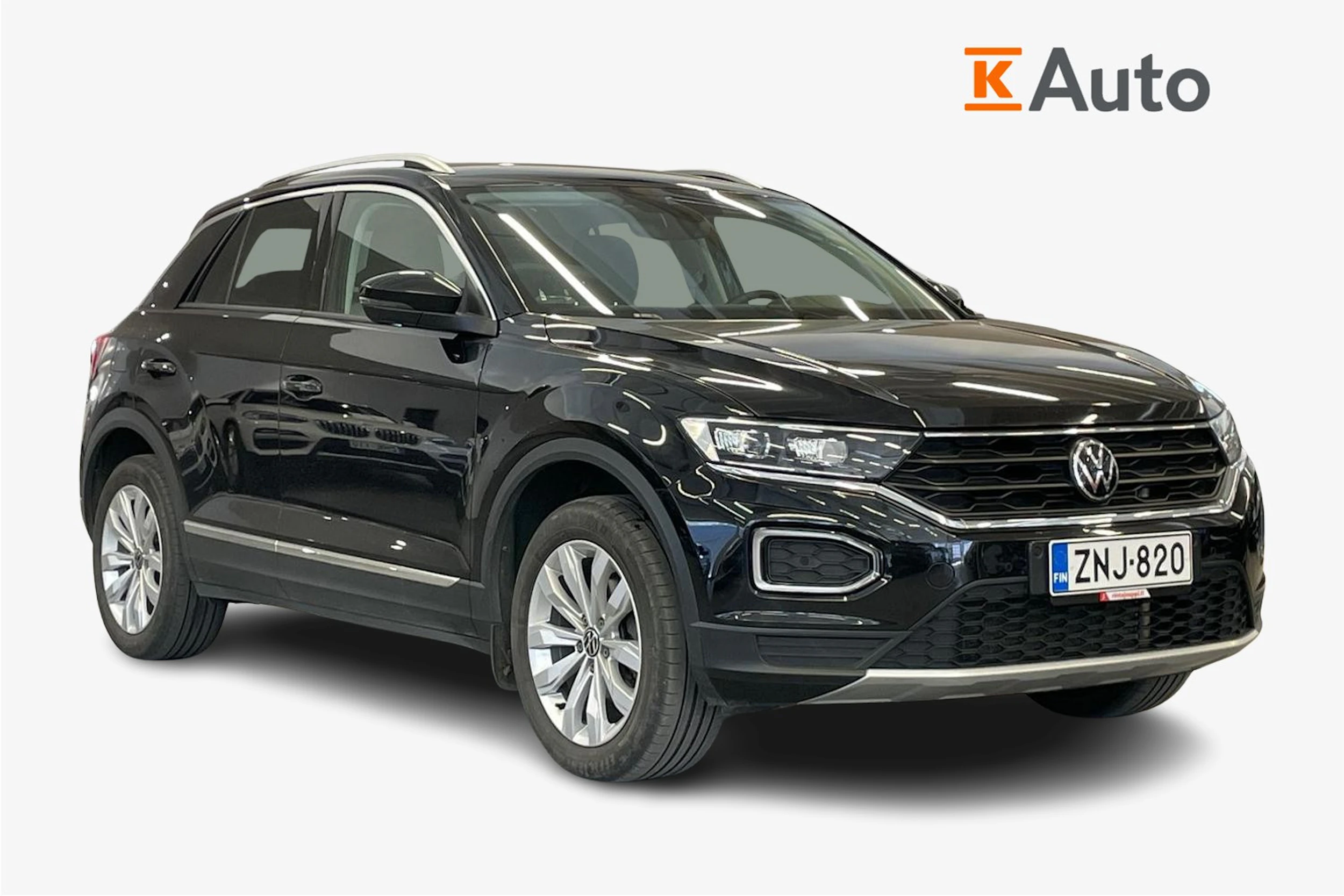 musta Volkswagen T-Roc 2022 kuva 1.