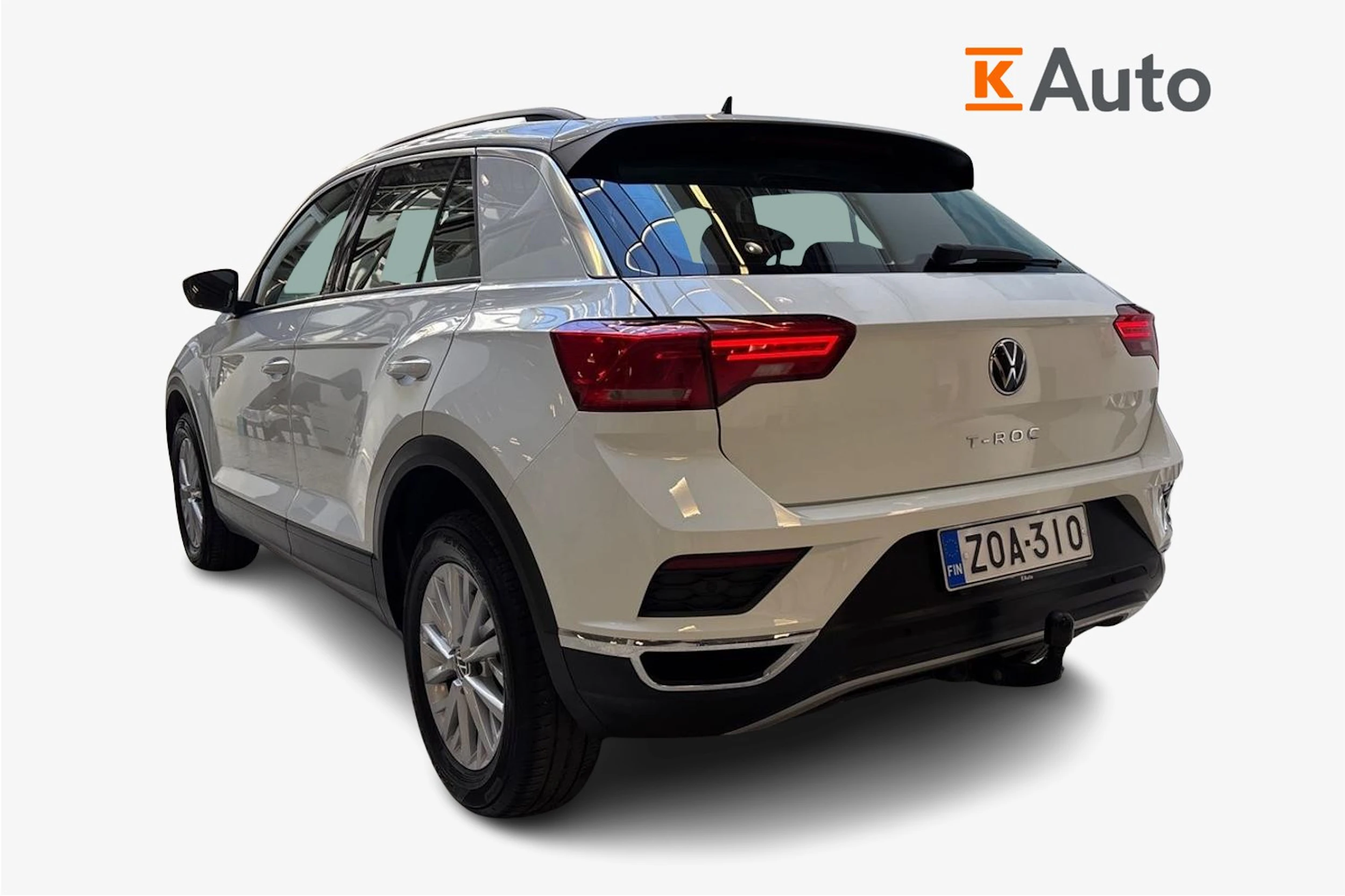 Valkoinen Volkswagen T-Roc 2022 kuva 2.