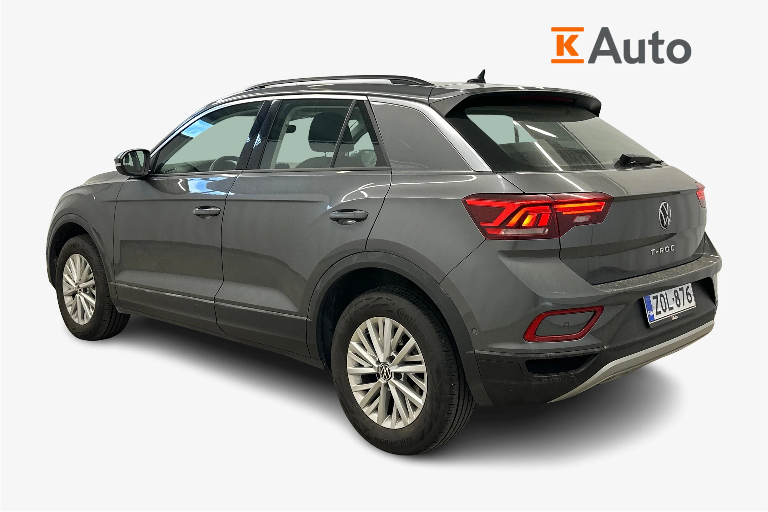 harmaa Volkswagen T-Roc 2022 kuva 2.