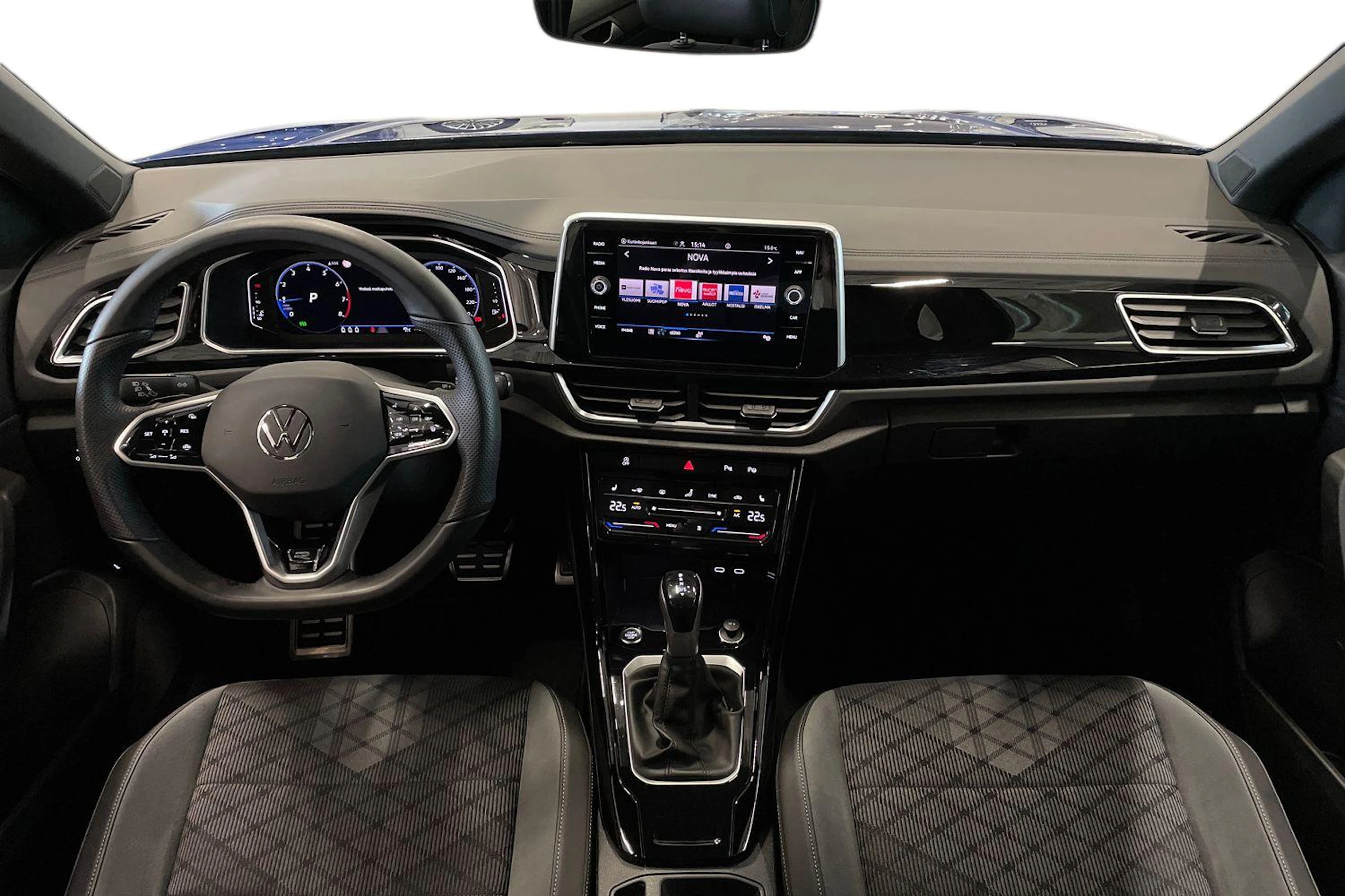 sininen Volkswagen T-Roc 2023 kuva 7.