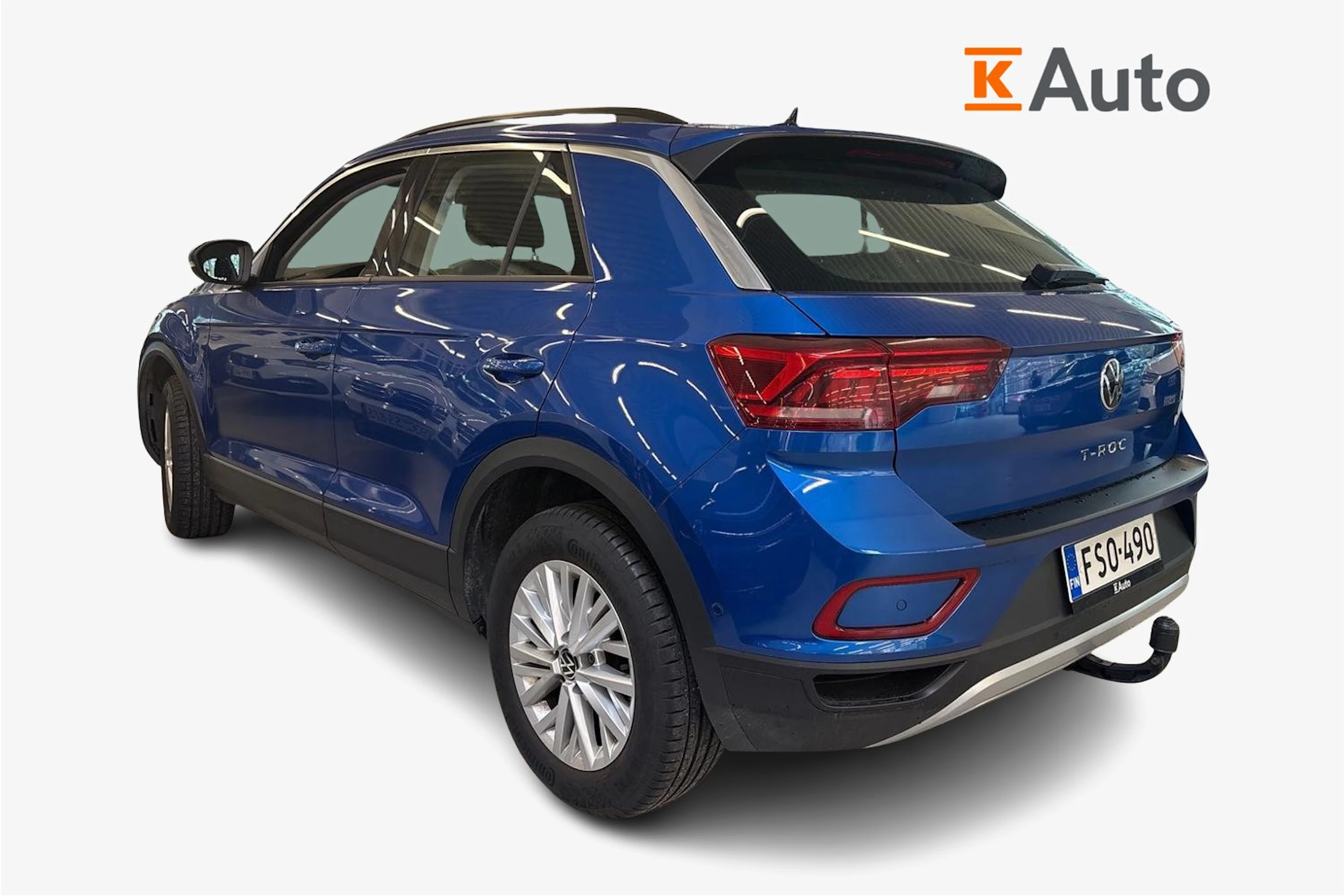sininen Volkswagen T-ROC 2023 kuva 2.