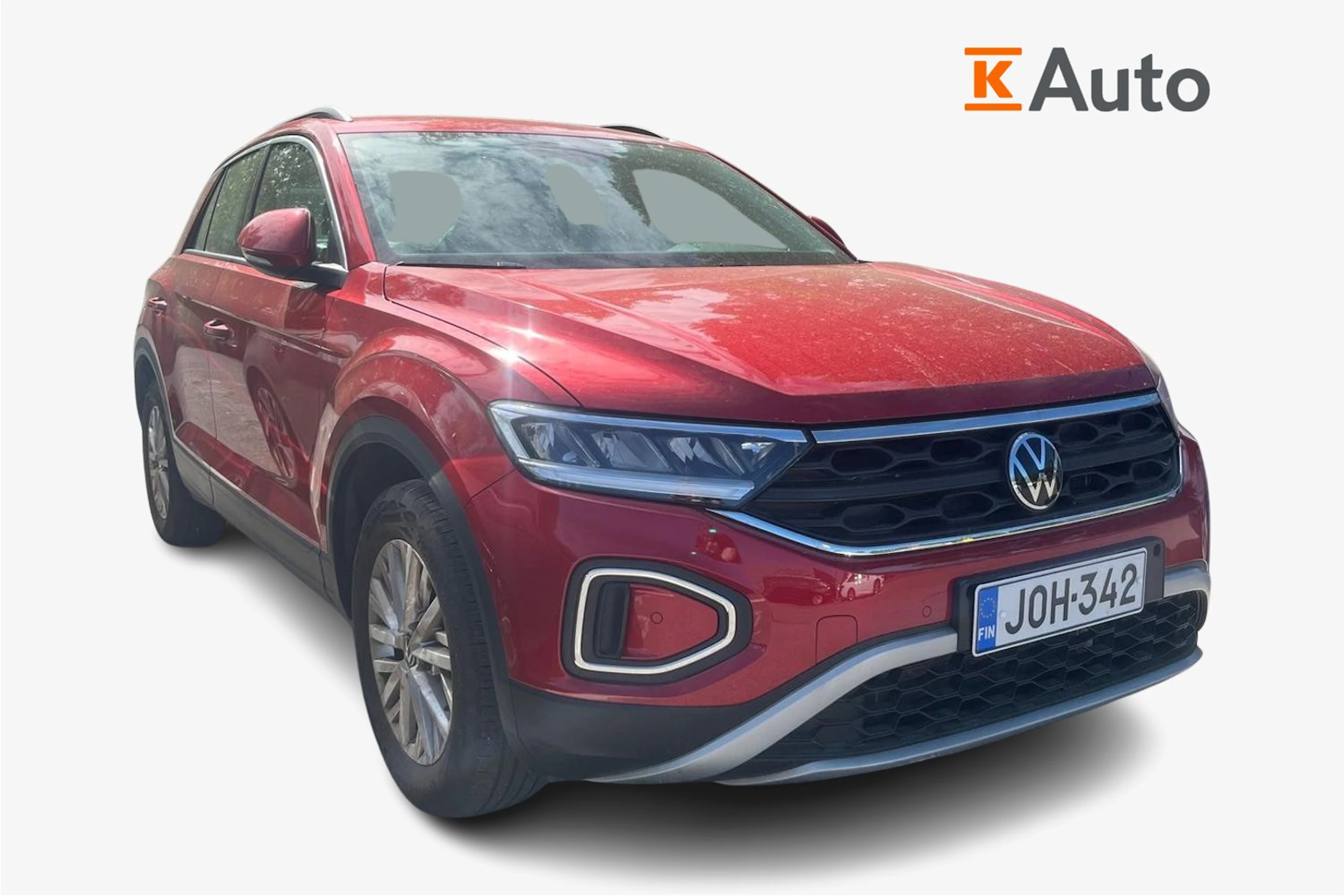punainen Volkswagen T-Roc 2023 kuva 1.