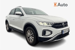 Valkoinen Volkswagen T-Roc 2023 kuva 1.
