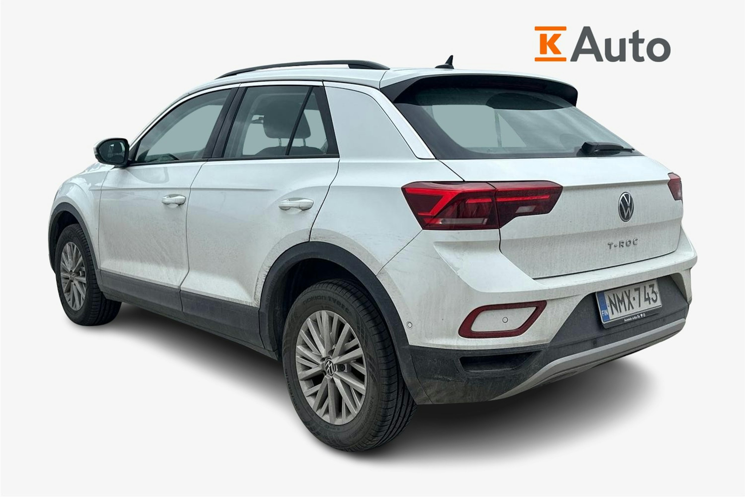 Valkoinen Volkswagen T-Roc 2023 kuva 2.