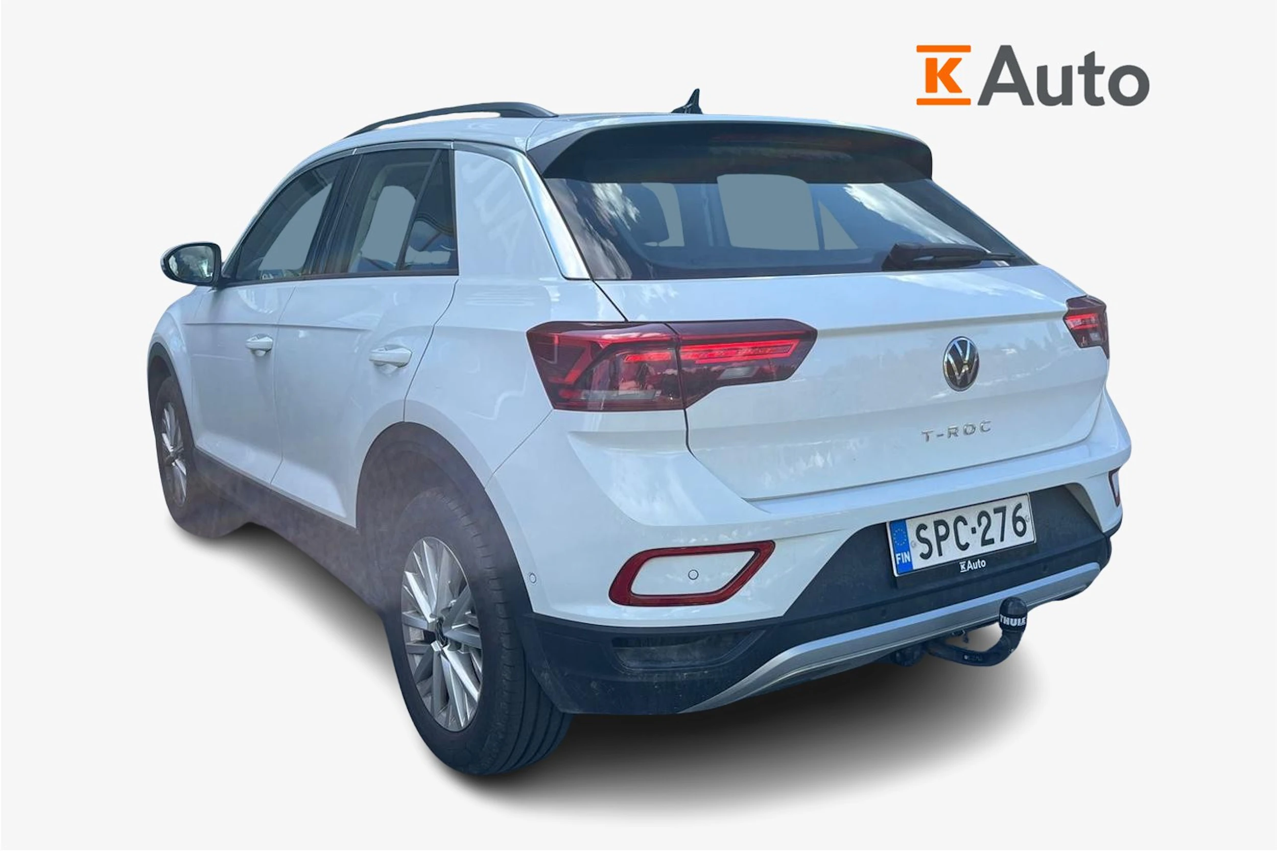 valkoinen Volkswagen T-Roc 2023 kuva 2.