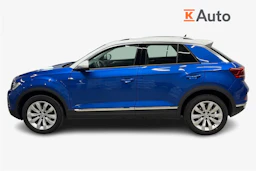 sininen Volkswagen T-Roc 2023 kuva 5.