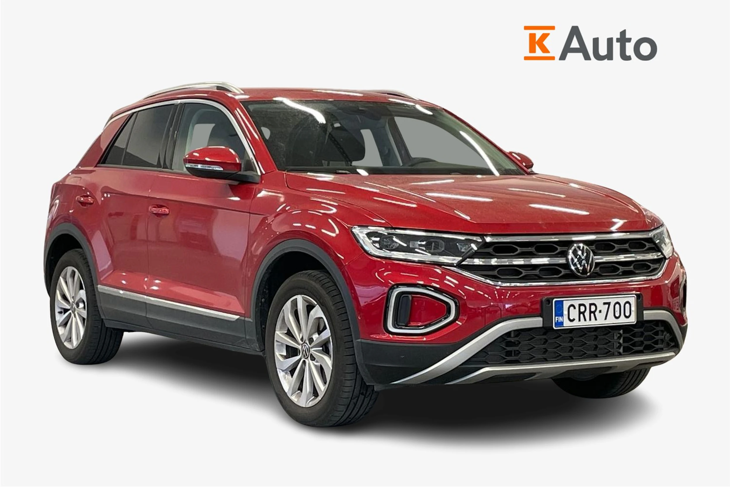Punainen Volkswagen T-Roc 2024 kuva 1.