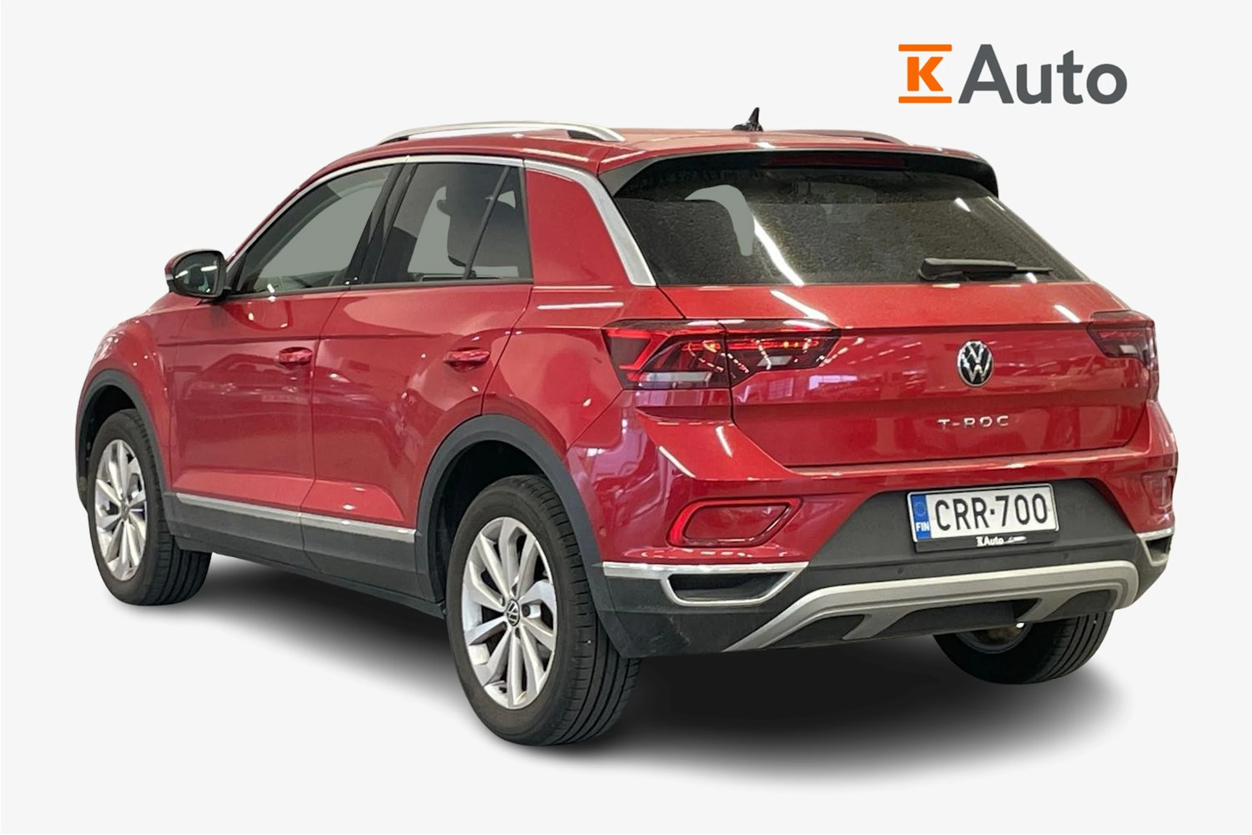 Punainen Volkswagen T-Roc 2024 kuva 2.