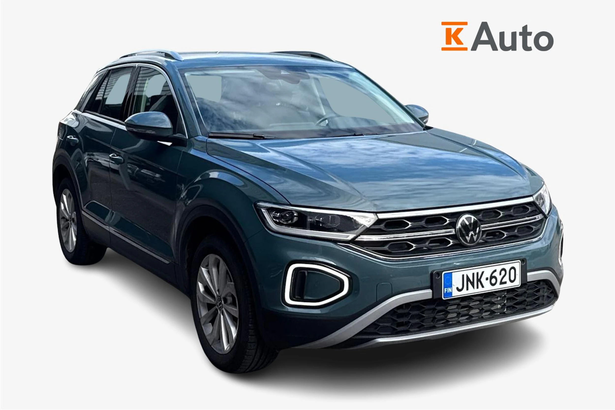 sininen Volkswagen T-Roc 2024 kuva 1.