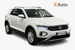 valkoinen Volkswagen T-Roc 2024 kuva 1.