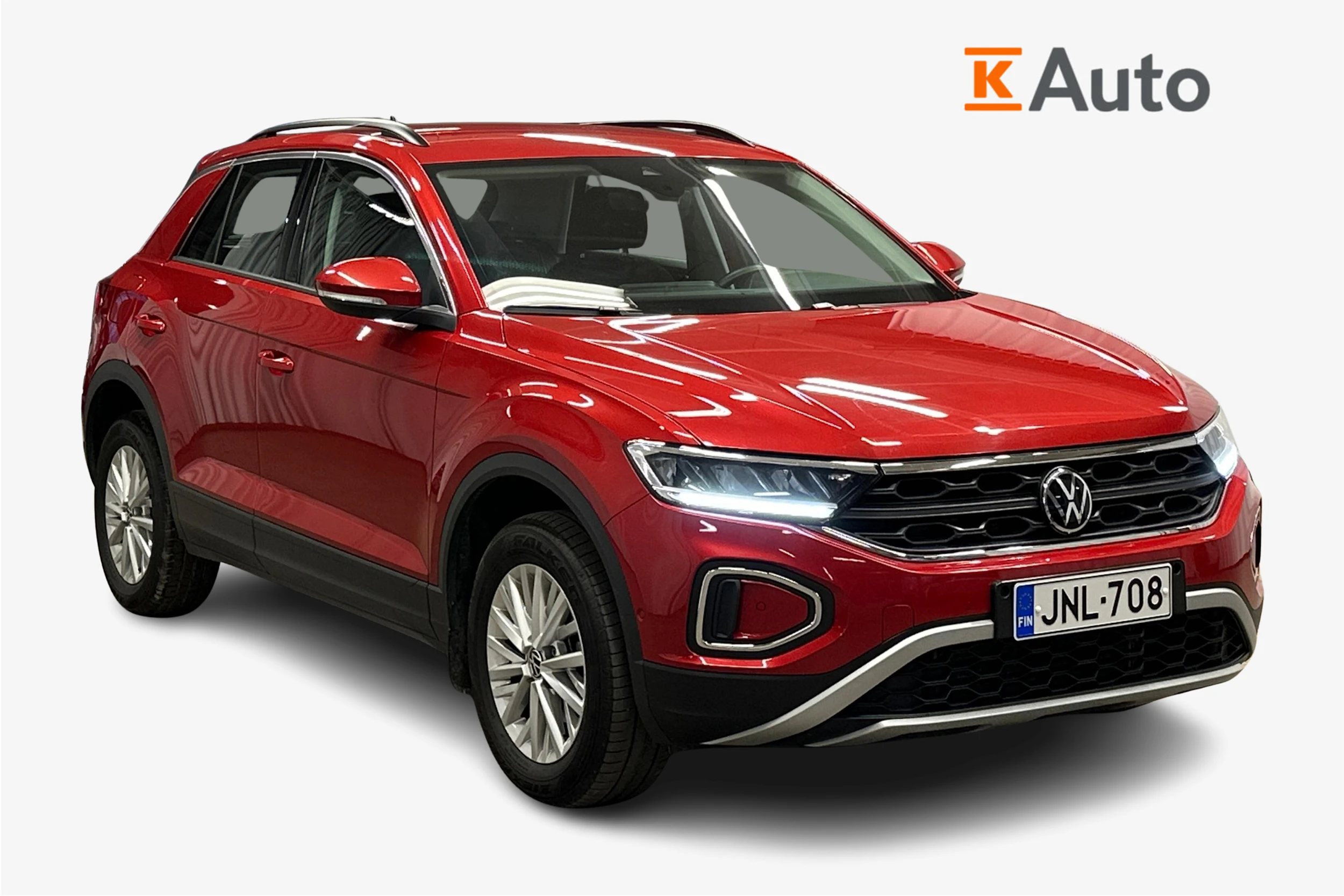 punainen Volkswagen T-Roc 2024 kuva 1.