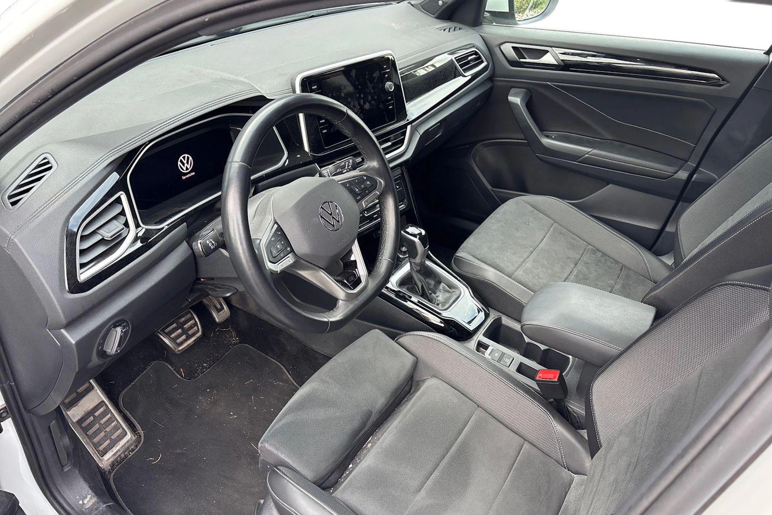 valkoinen Volkswagen T-Roc 2024 kuva 3.